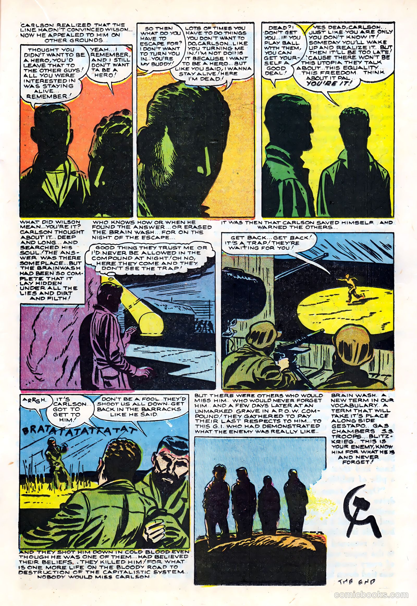 Battle Cry #12 (1954) — page 15 of 36