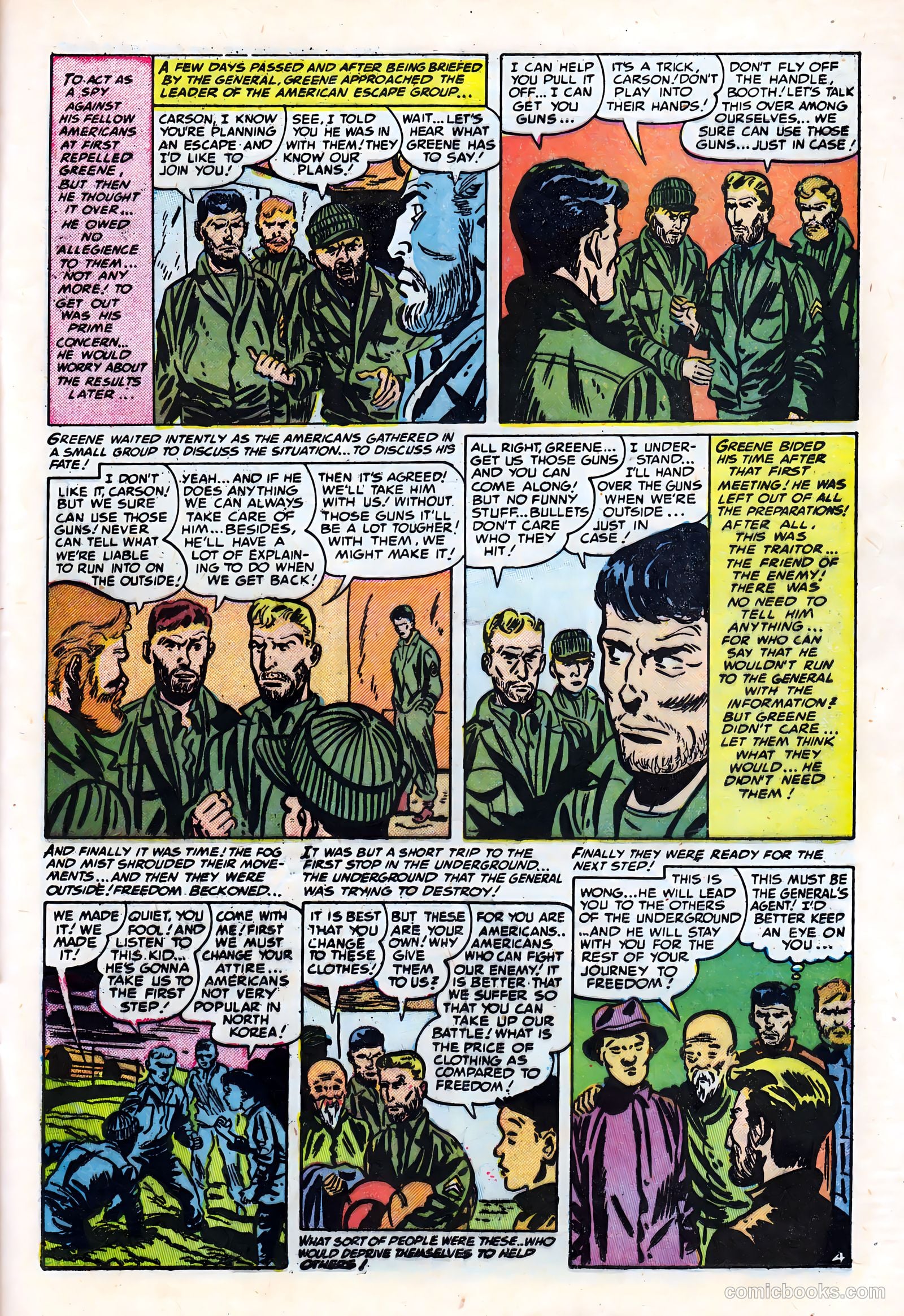 Battle Cry #12 (1954) — page 21 of 36