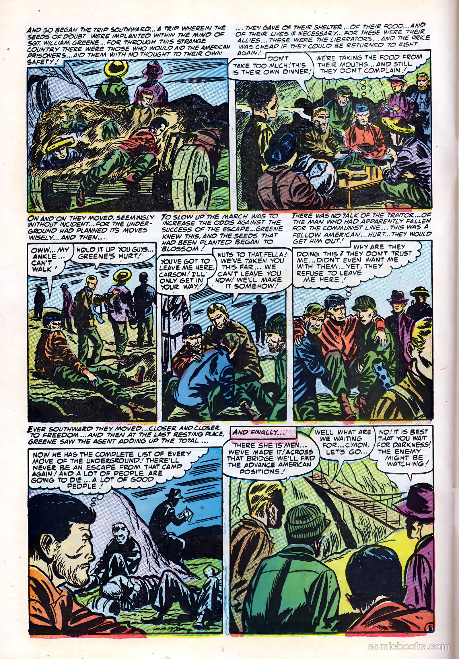 Battle Cry #12 (1954) — page 22 of 36