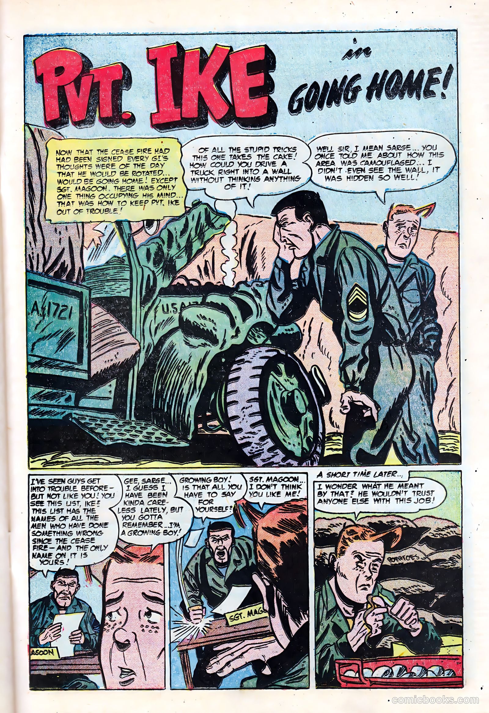 Battle Cry #12 (1954) — page 25 of 36