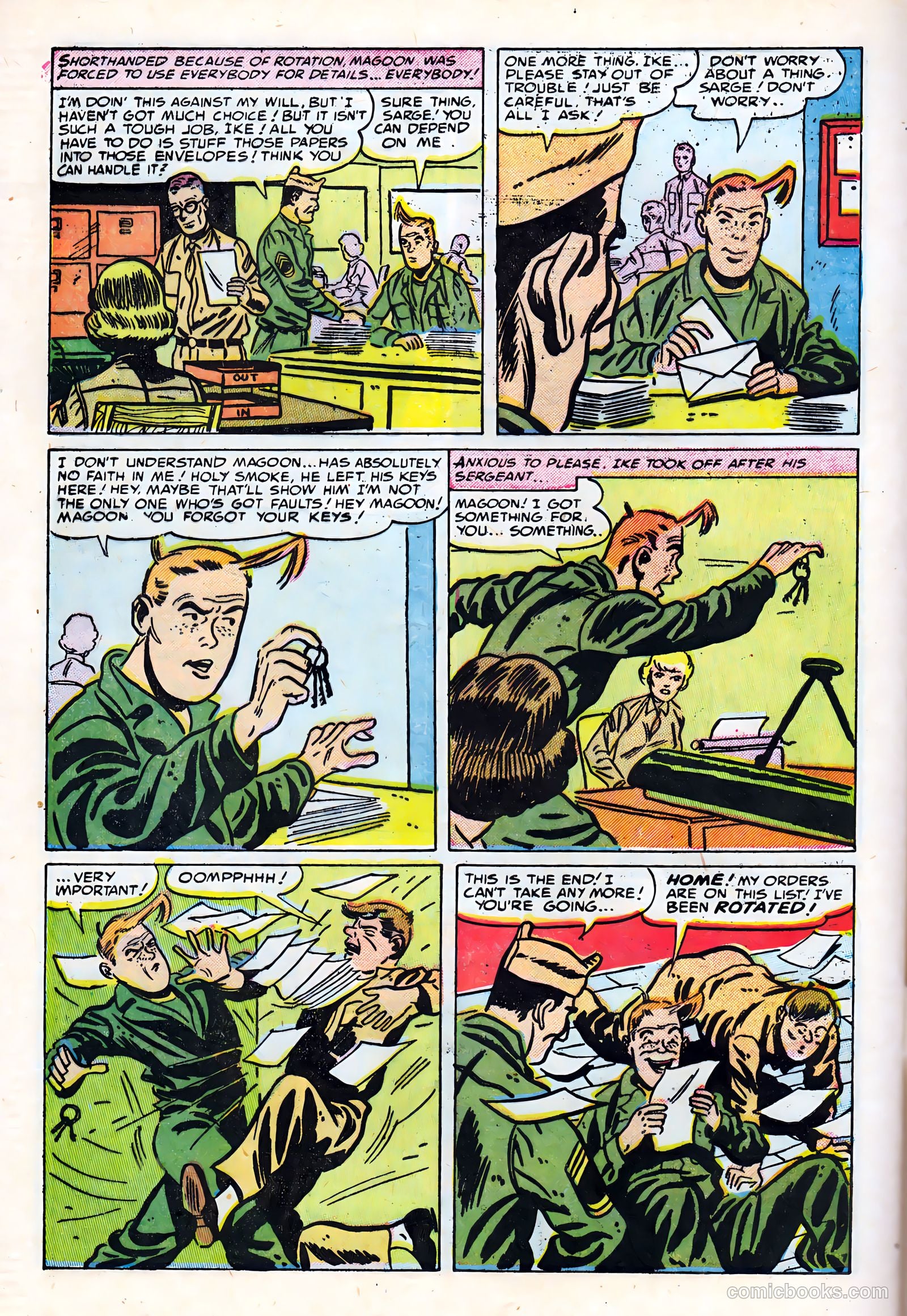 Battle Cry #12 (1954) — page 32 of 36
