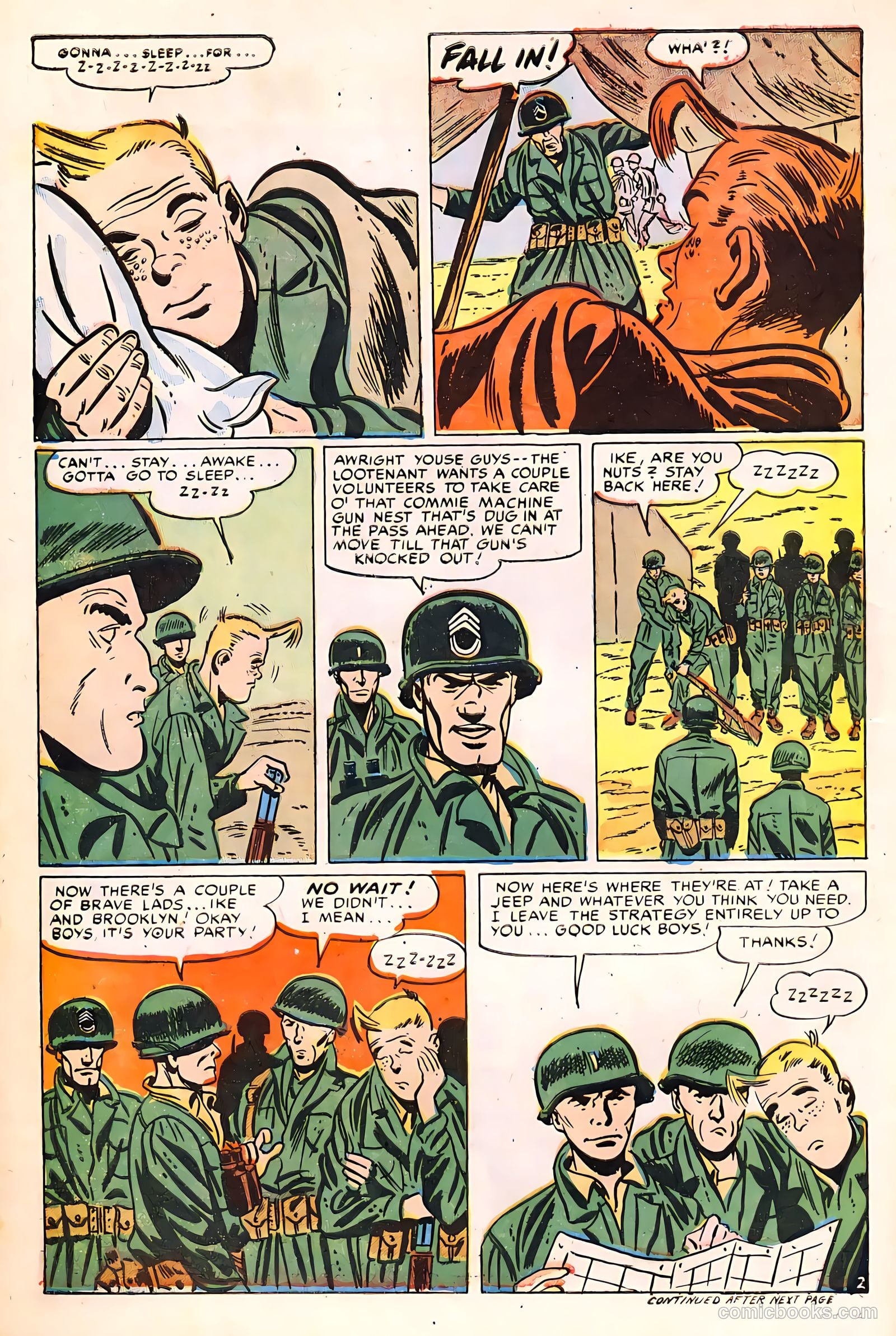 Battle Cry #13 (1954) — page 28 of 36