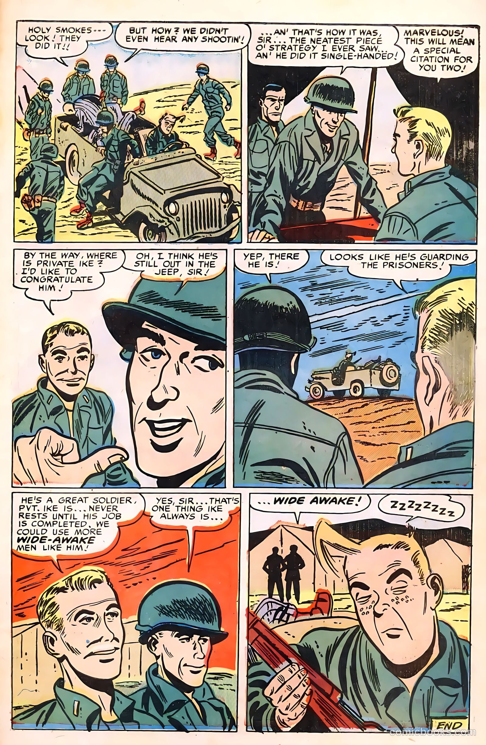 Battle Cry #13 (1954) — page 33 of 36
