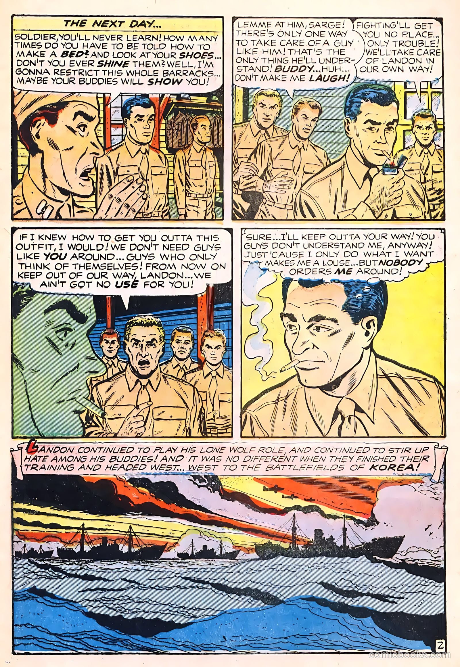 Battle Cry #14 (1954) — page 9 of 36