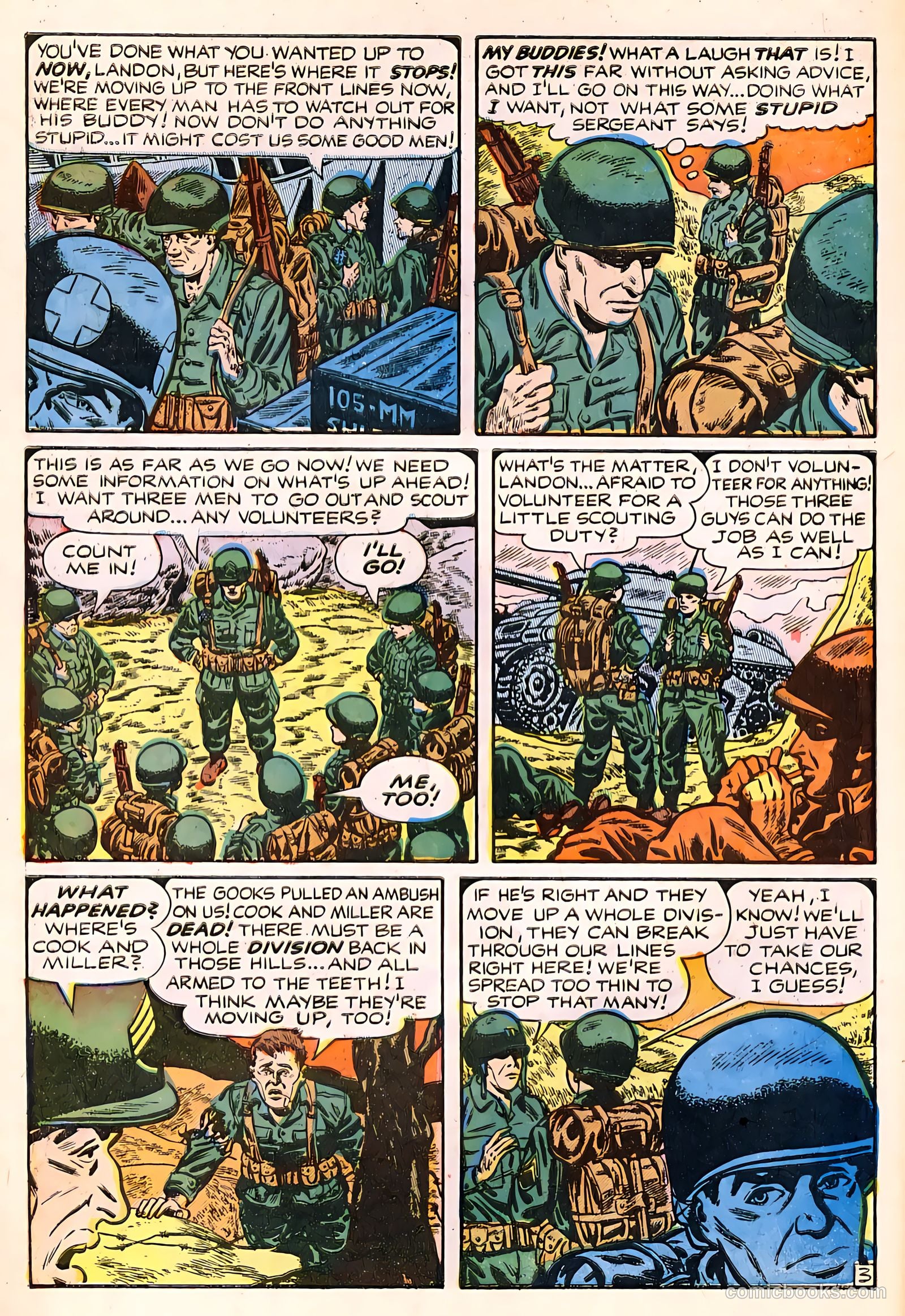 Battle Cry #14 (1954) — page 10 of 36