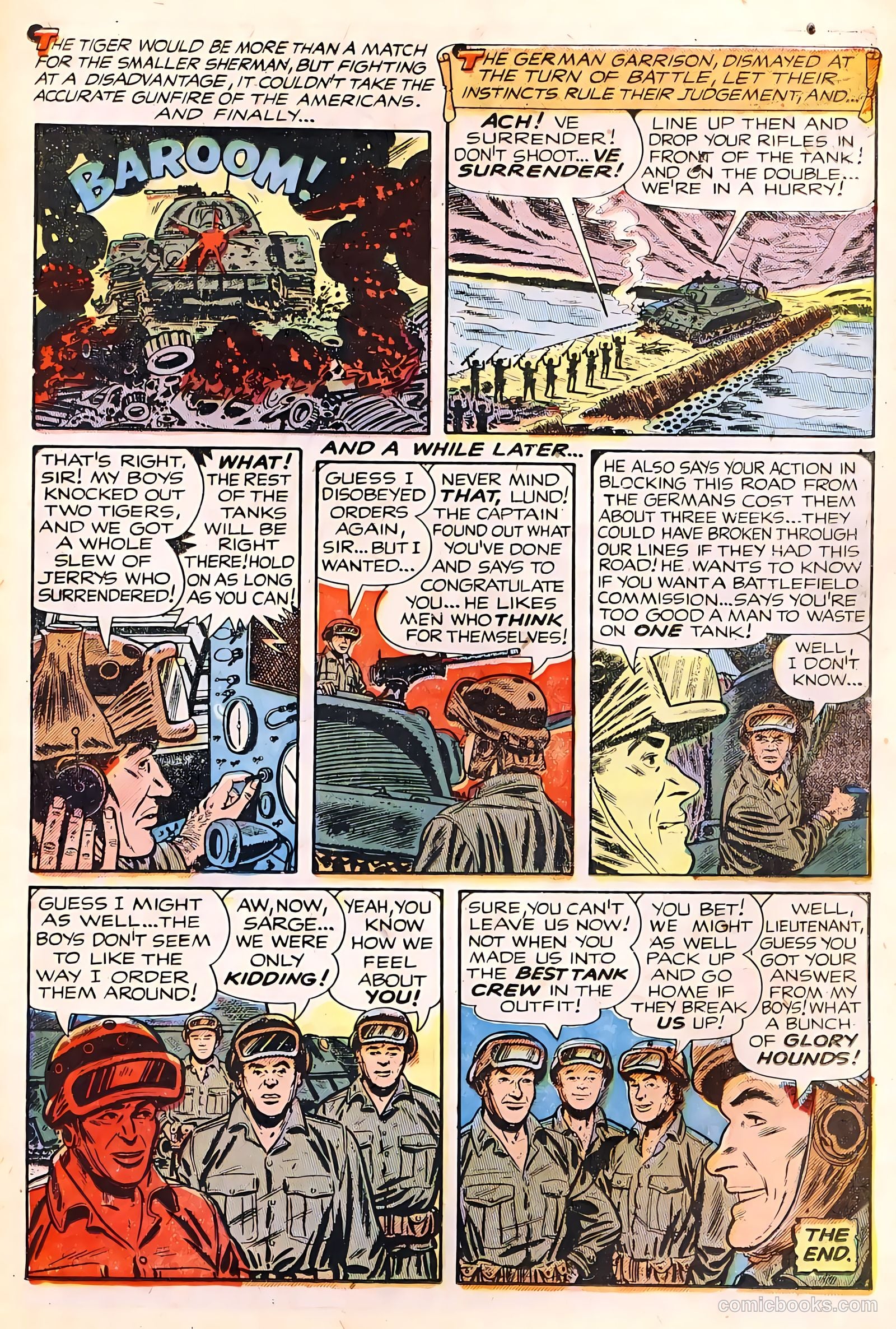 Battle Cry #14 (1954) — page 21 of 36