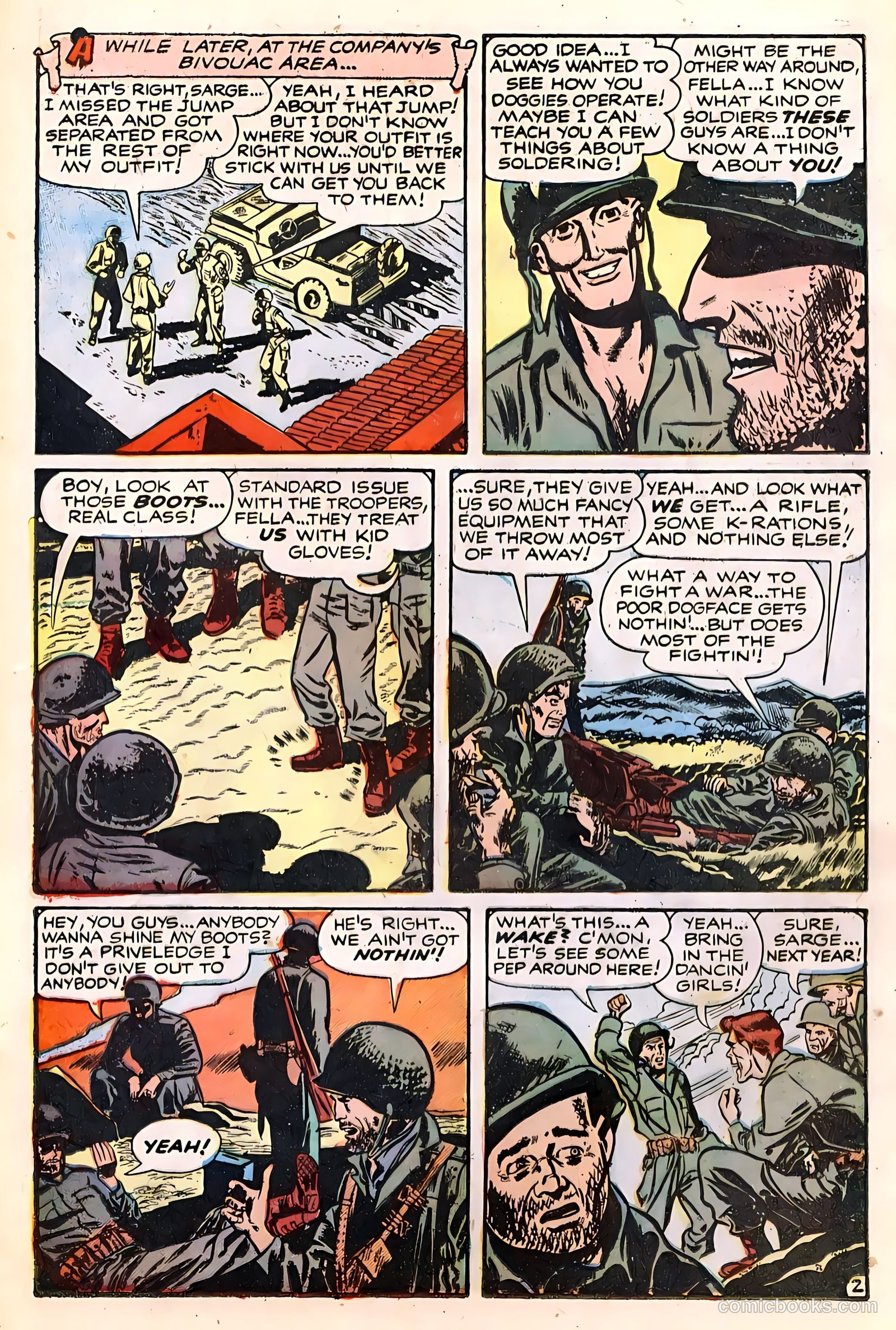 Battle Cry #14 (1954) — page 23 of 36