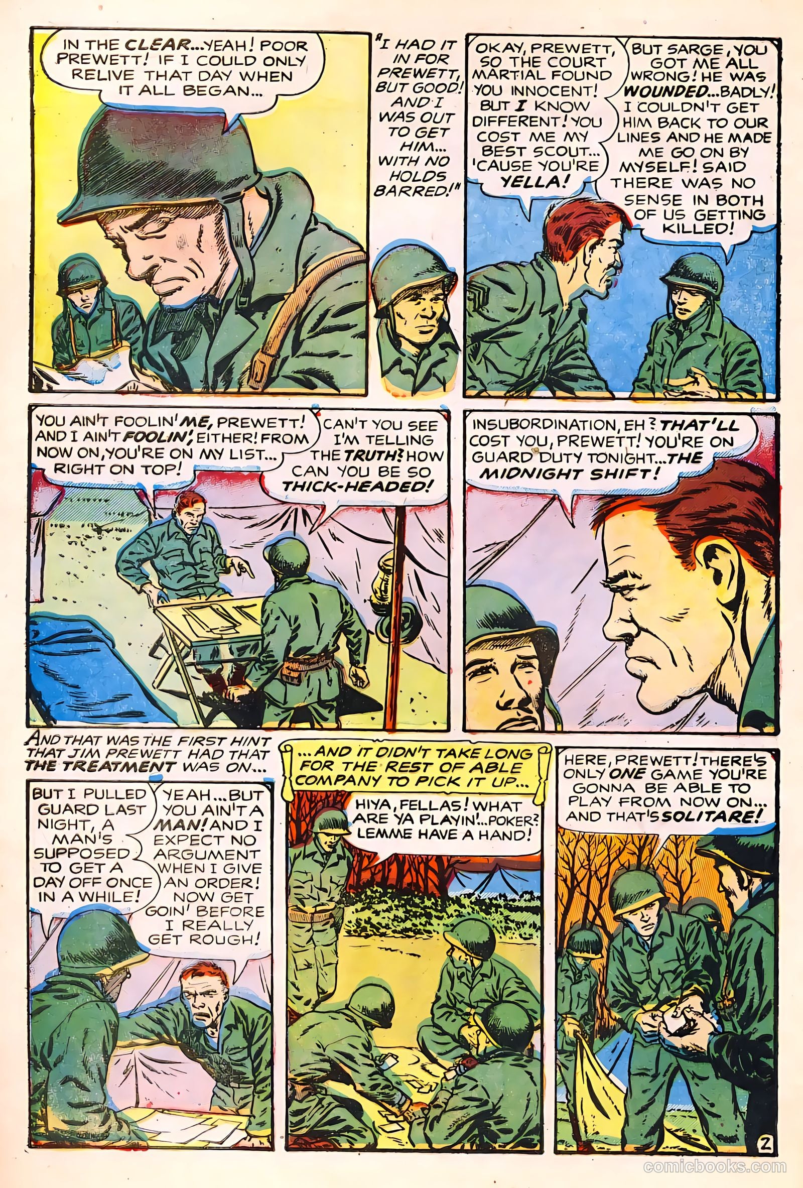 Battle Cry #14 (1954) — page 28 of 36