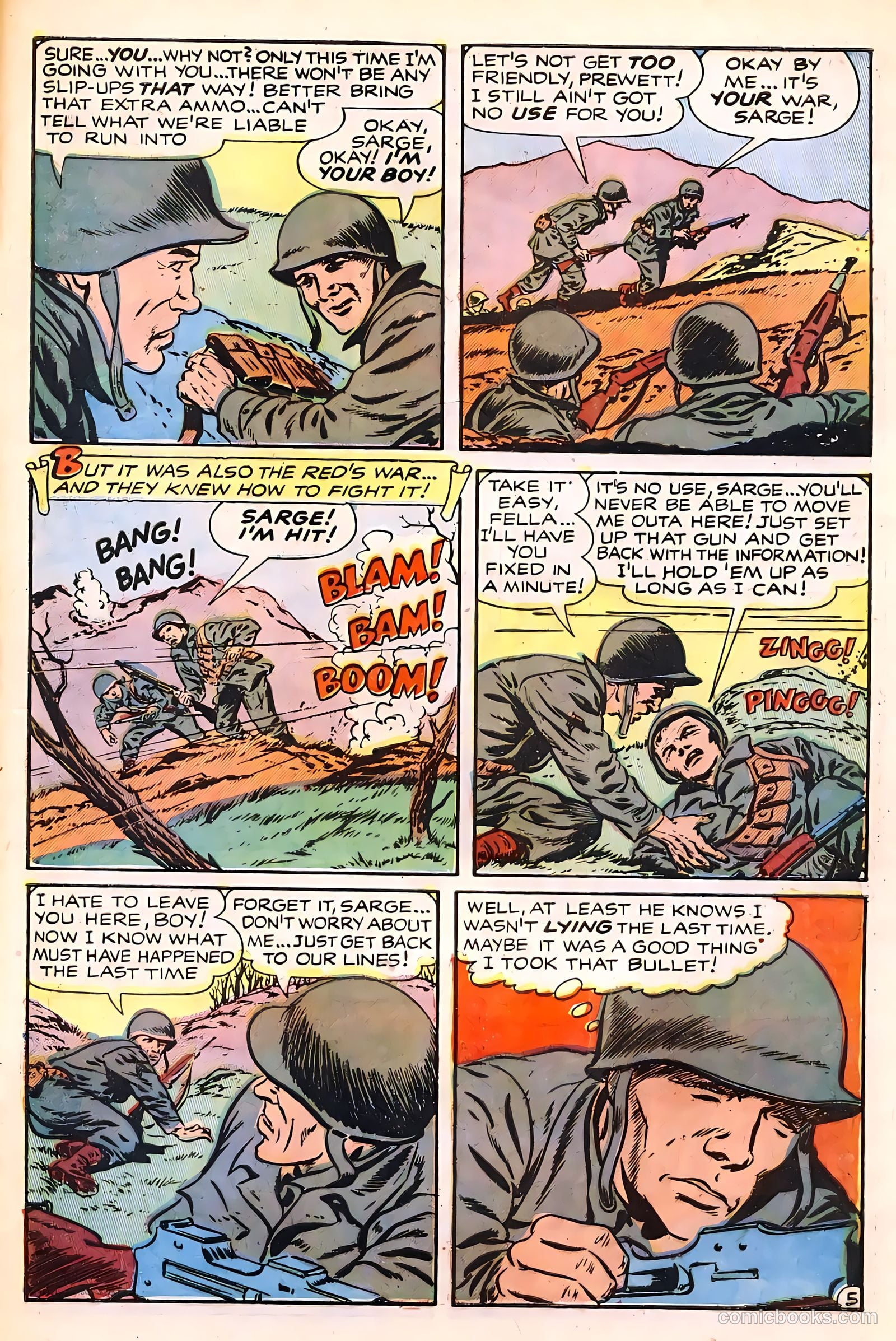 Battle Cry #14 (1954) — page 31 of 36