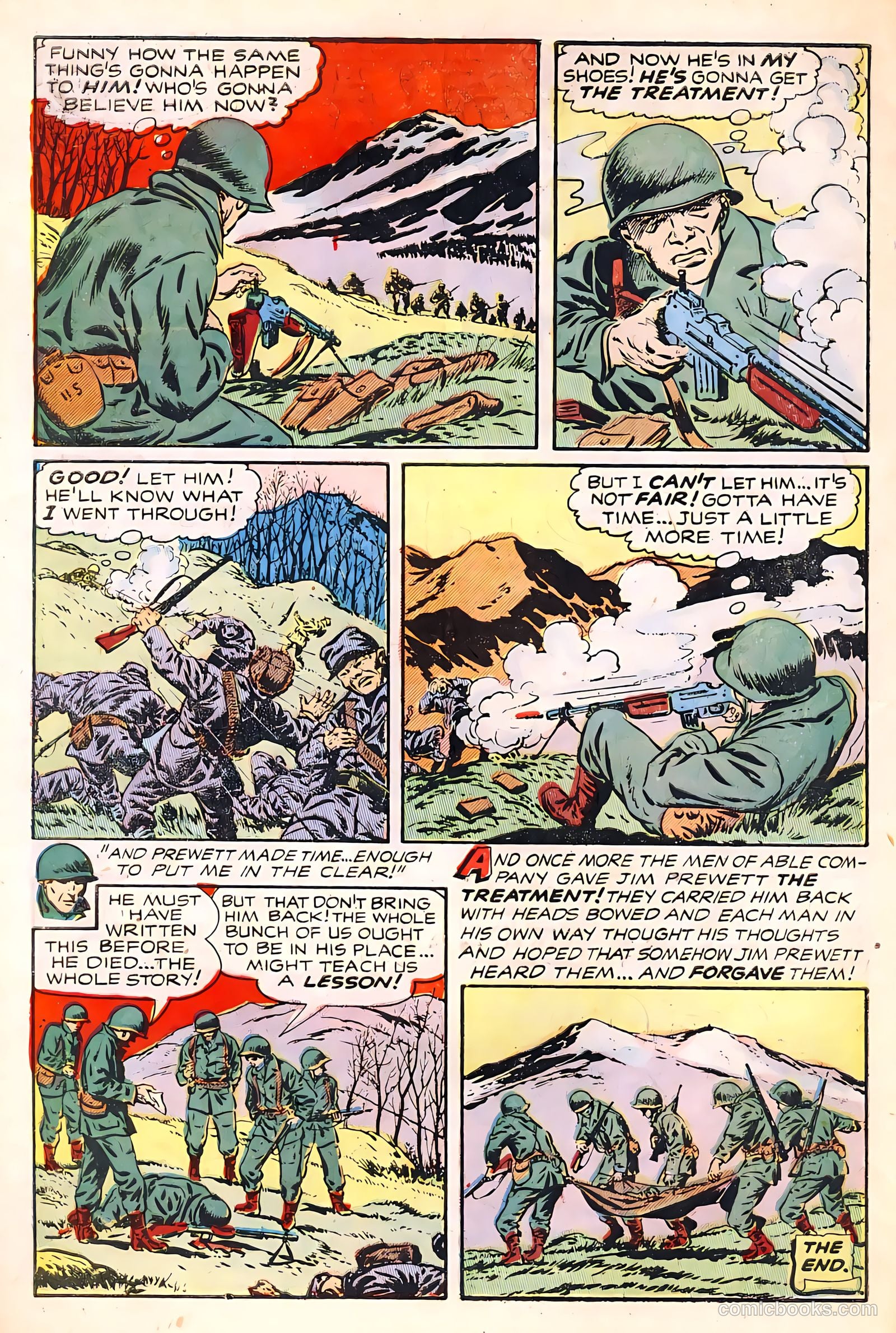 Battle Cry #14 (1954) — page 32 of 36