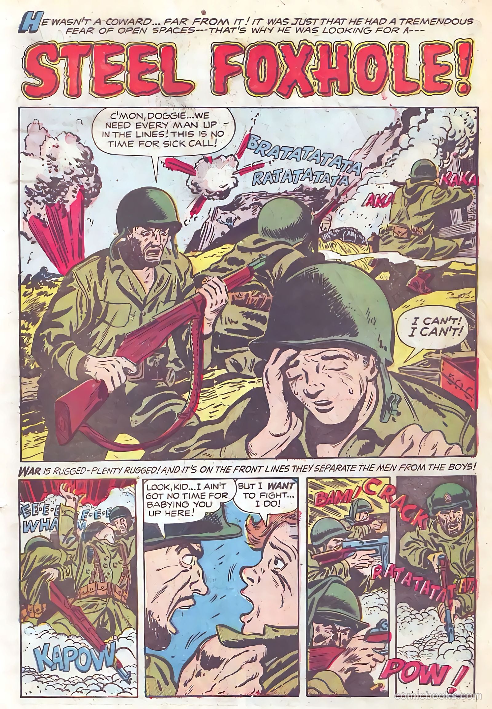 Battle Cry #15 (1954) — page 3 of 36