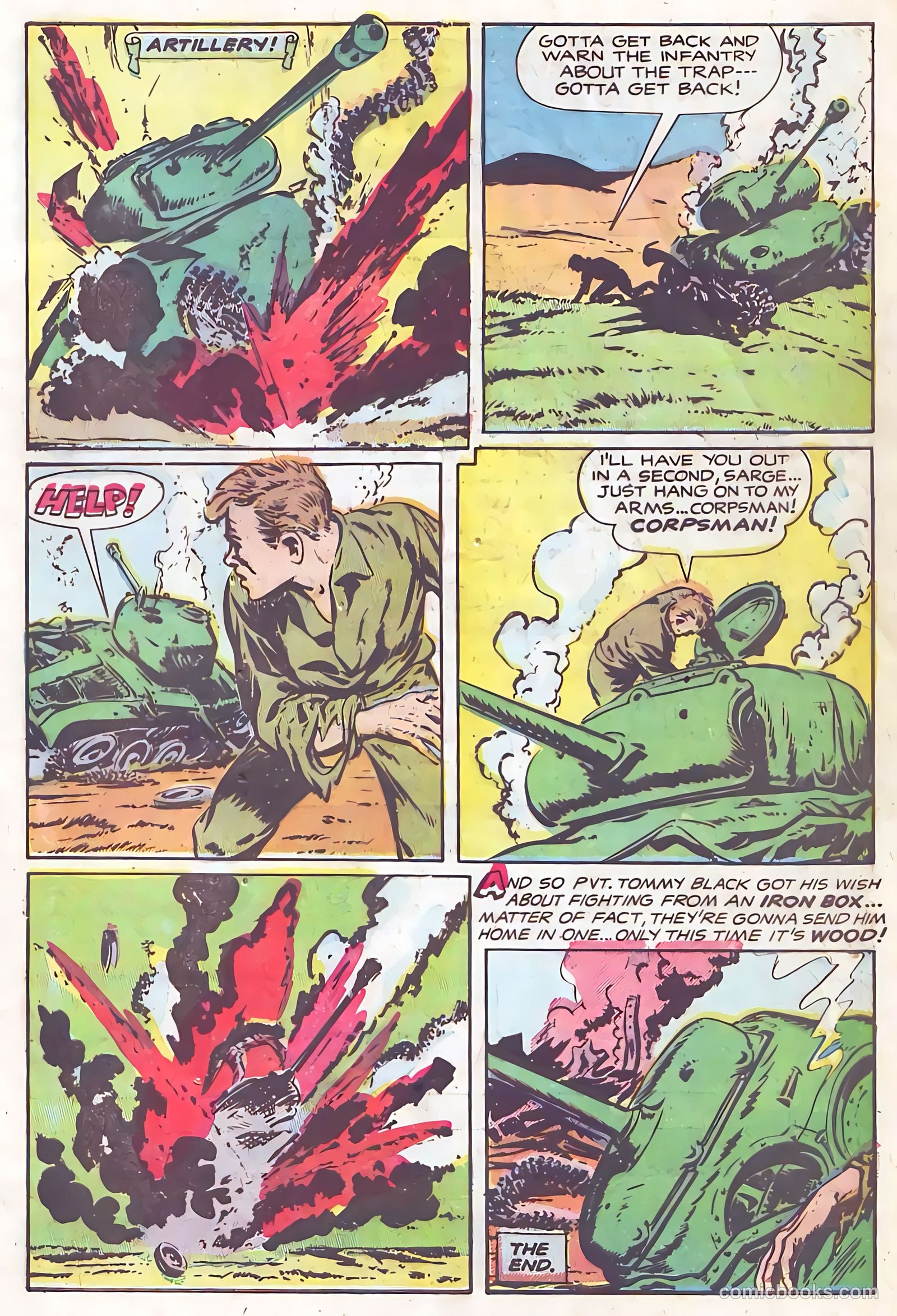 Battle Cry #15 (1954) — page 7 of 36