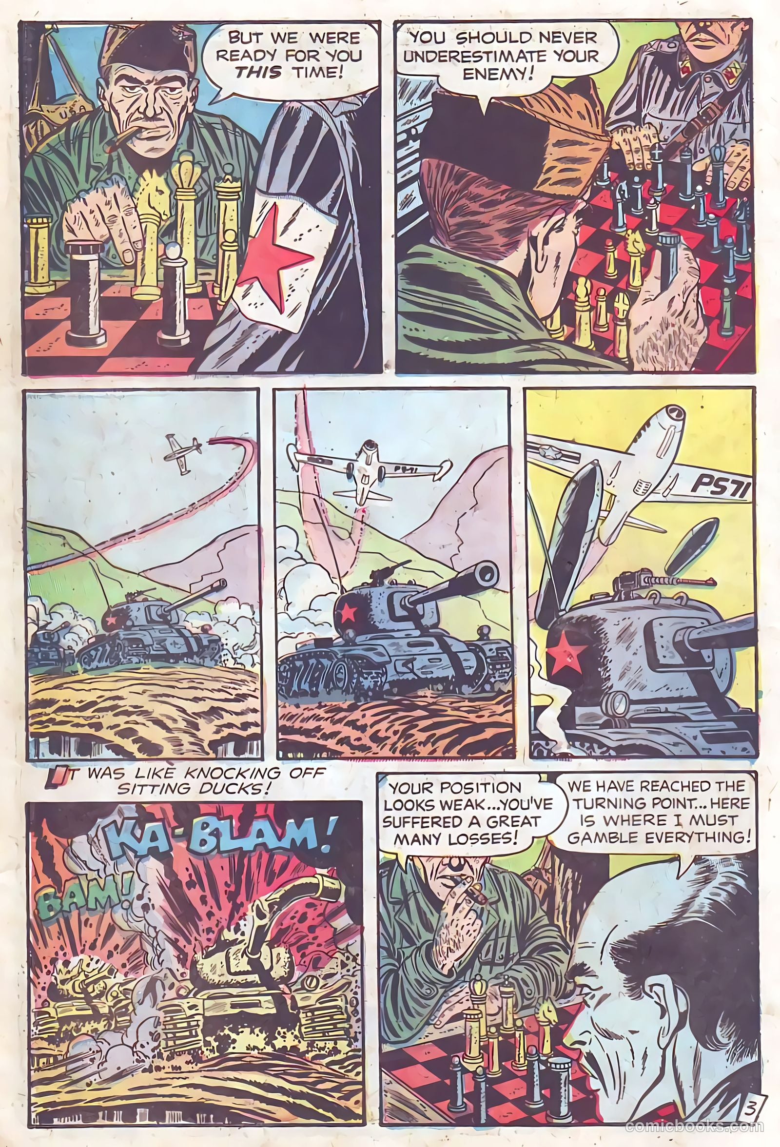 Battle Cry #15 (1954) — page 16 of 36