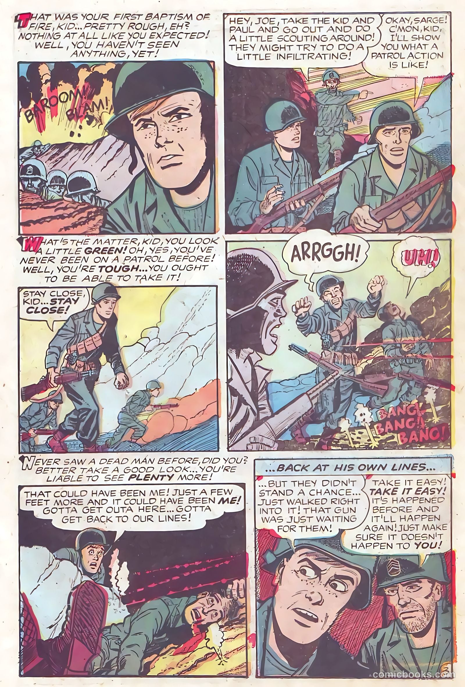 Battle Cry #15 (1954) — page 21 of 36