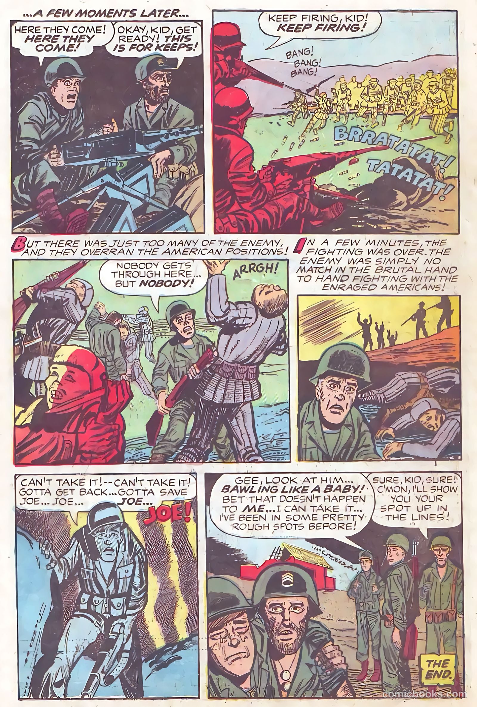 Battle Cry #15 (1954) — page 23 of 36
