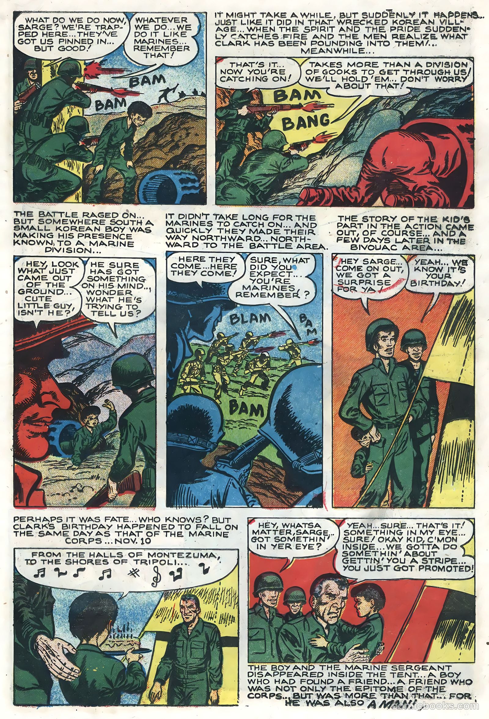 Battle Cry #17 (1955) — page 19 of 36