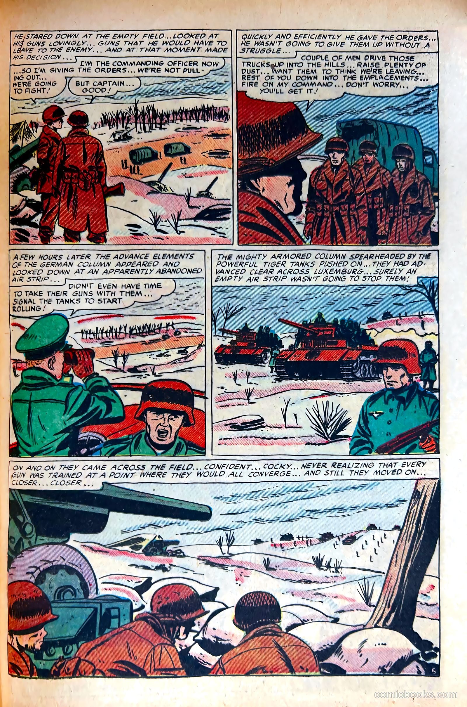 Battle Cry #18 (1955) — page 23 of 36