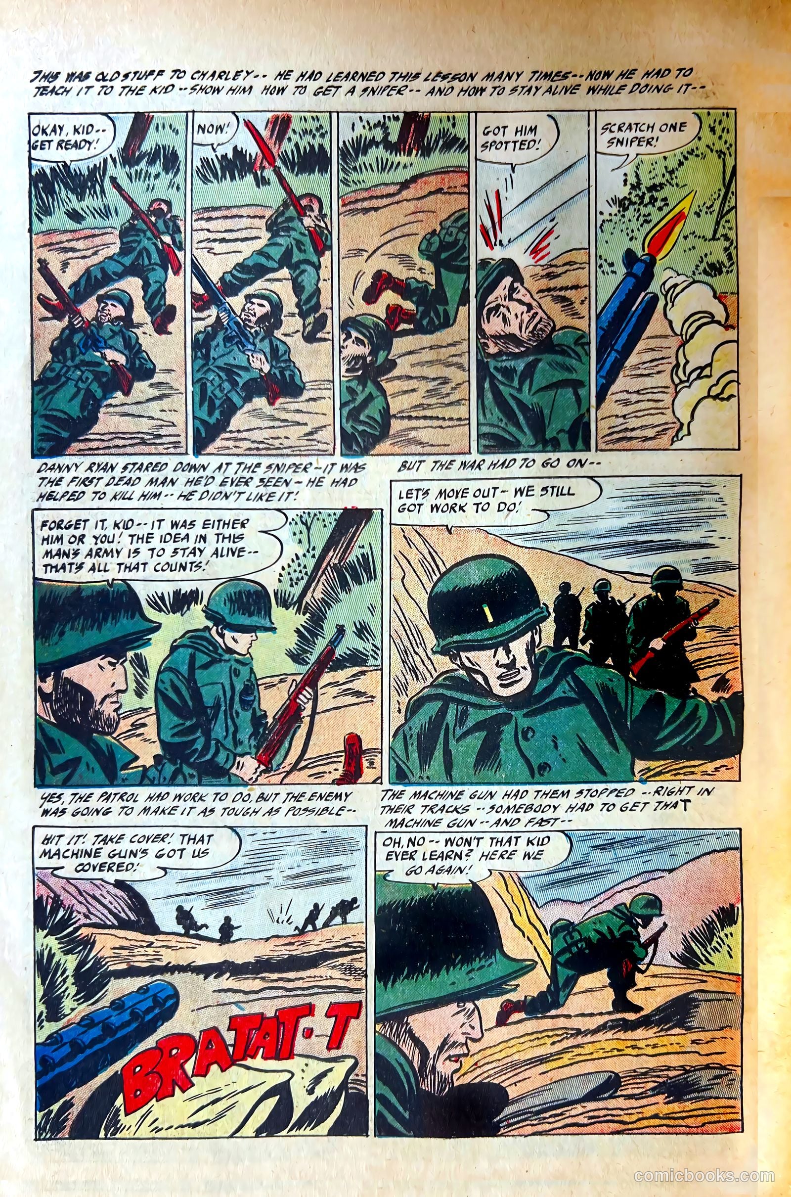Battle Cry #18 (1955) — page 32 of 36
