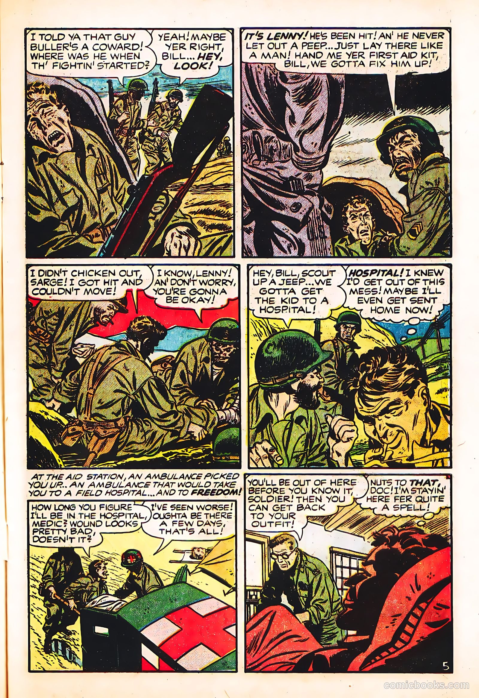 Battle Cry #2 (1952) — page 7 of 36