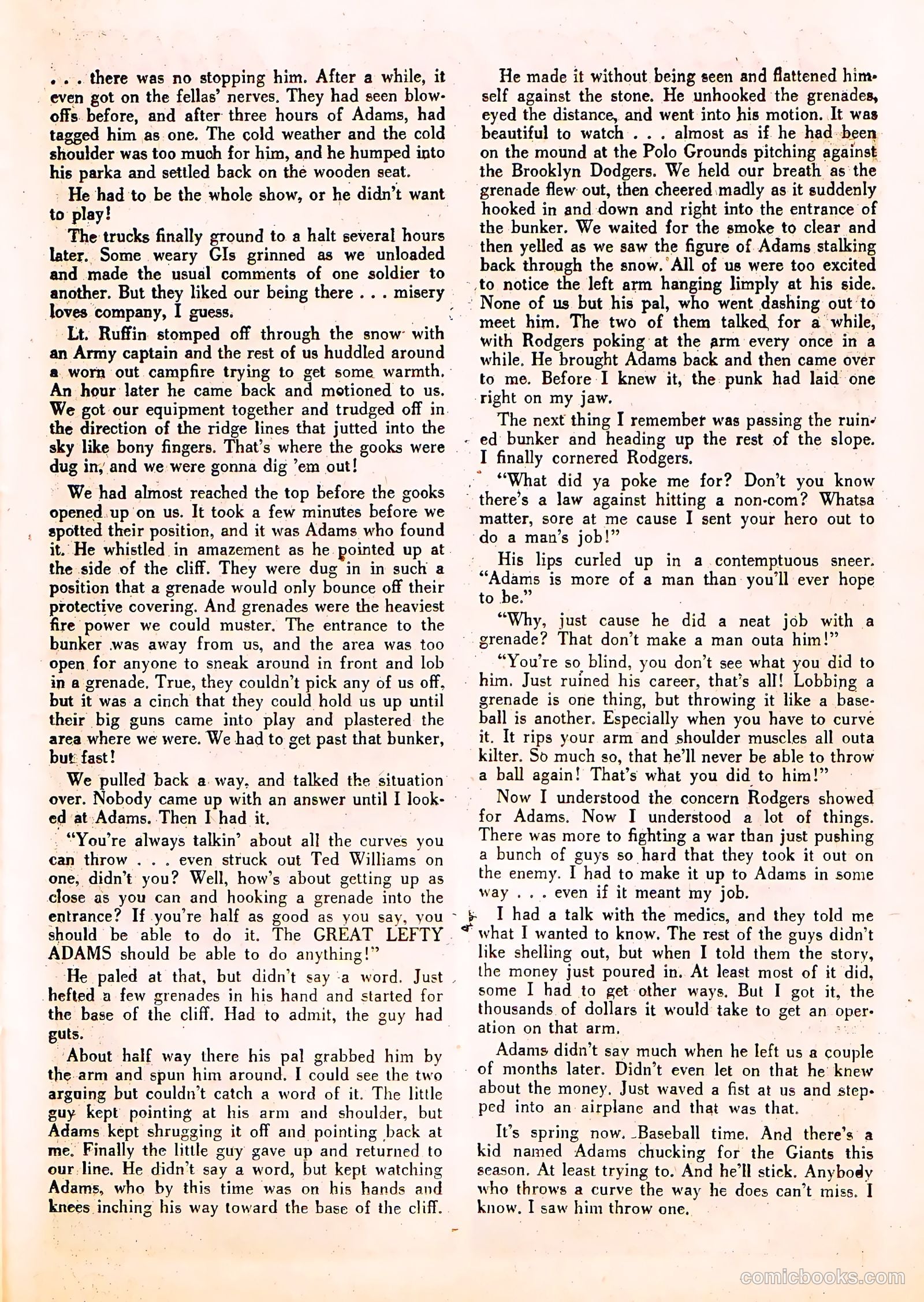 Battle Cry #2 (1952) — page 23 of 36