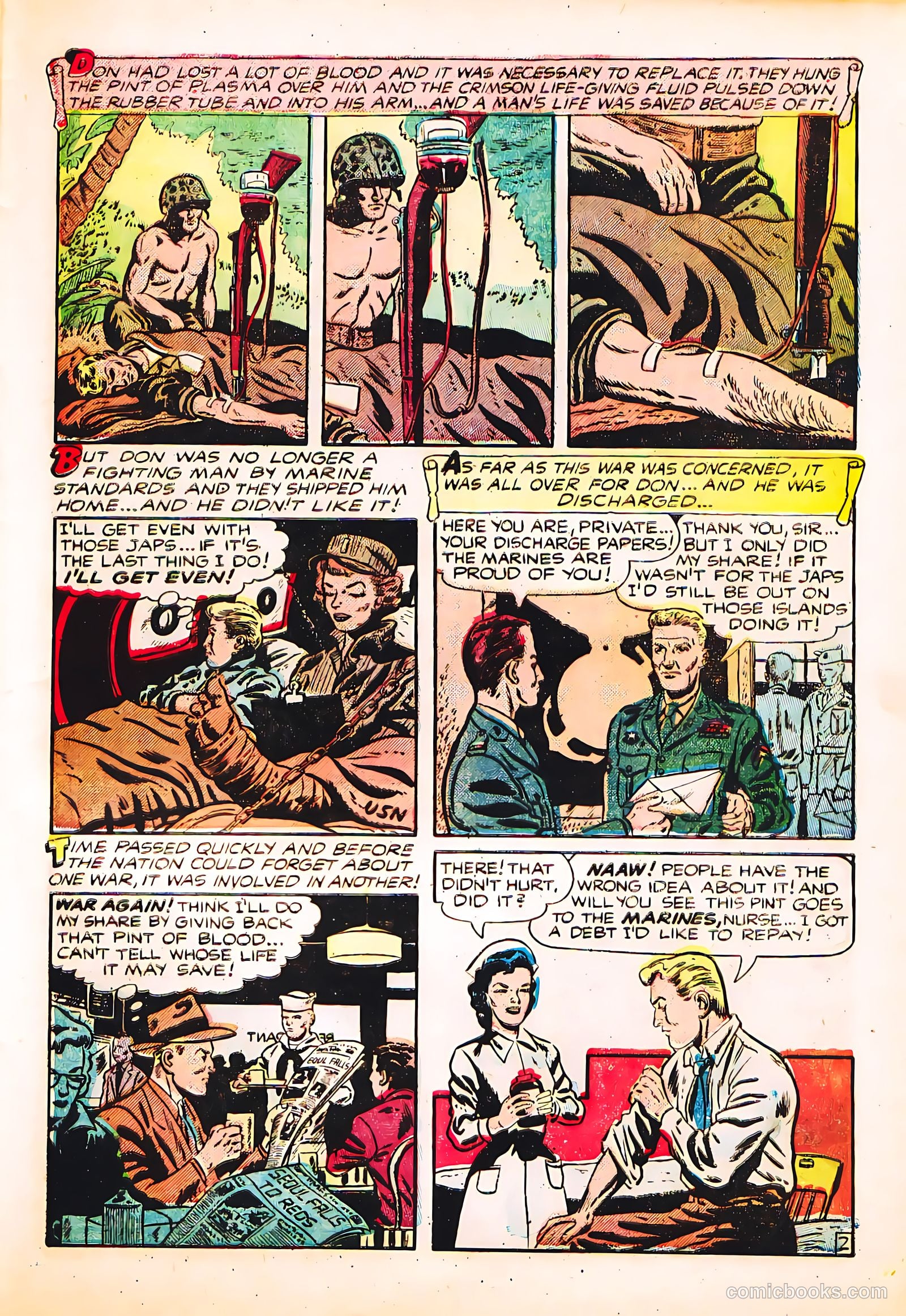 Battle Cry #2 (1952) — page 29 of 36