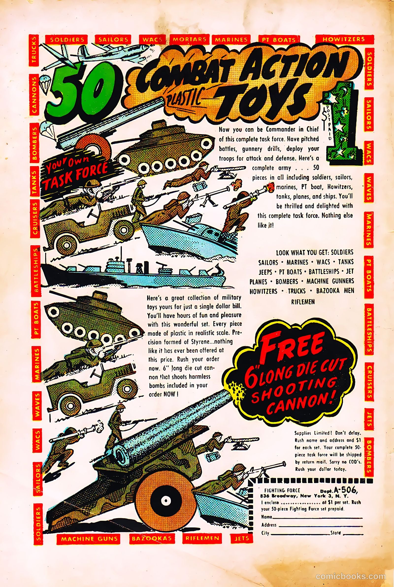Battle Cry #2 (1952) — page 36 of 36