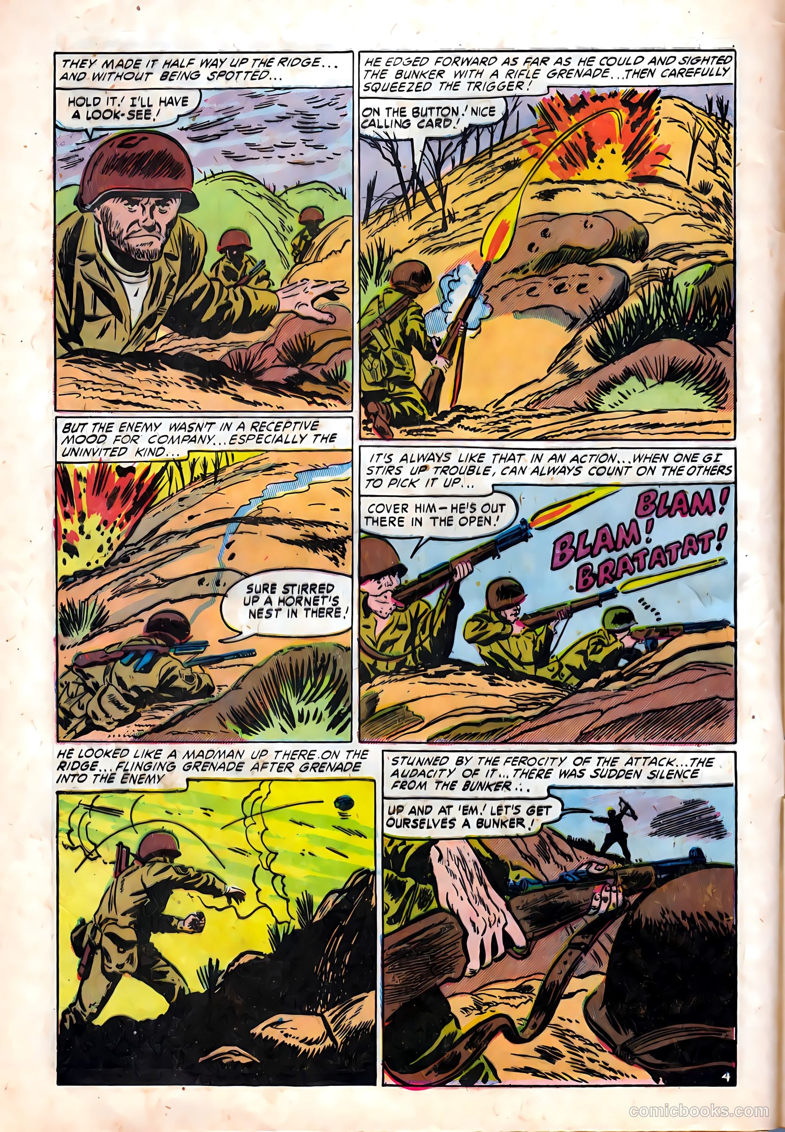 Battle Cry #20 (1955) — page 6 of 36