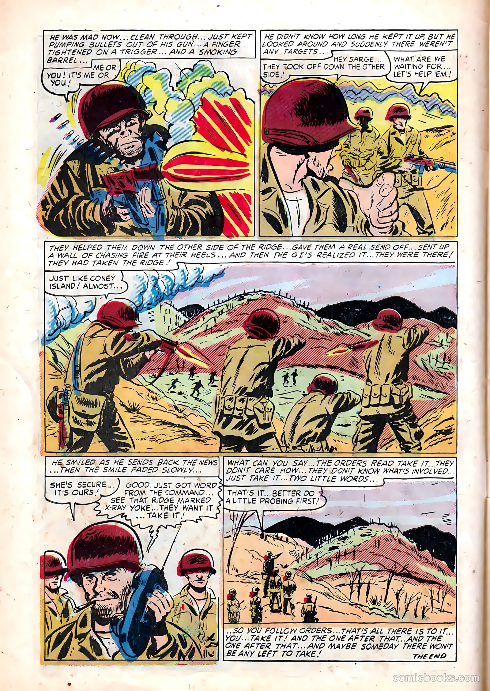 Battle Cry #20 (1955) — page 8 of 36