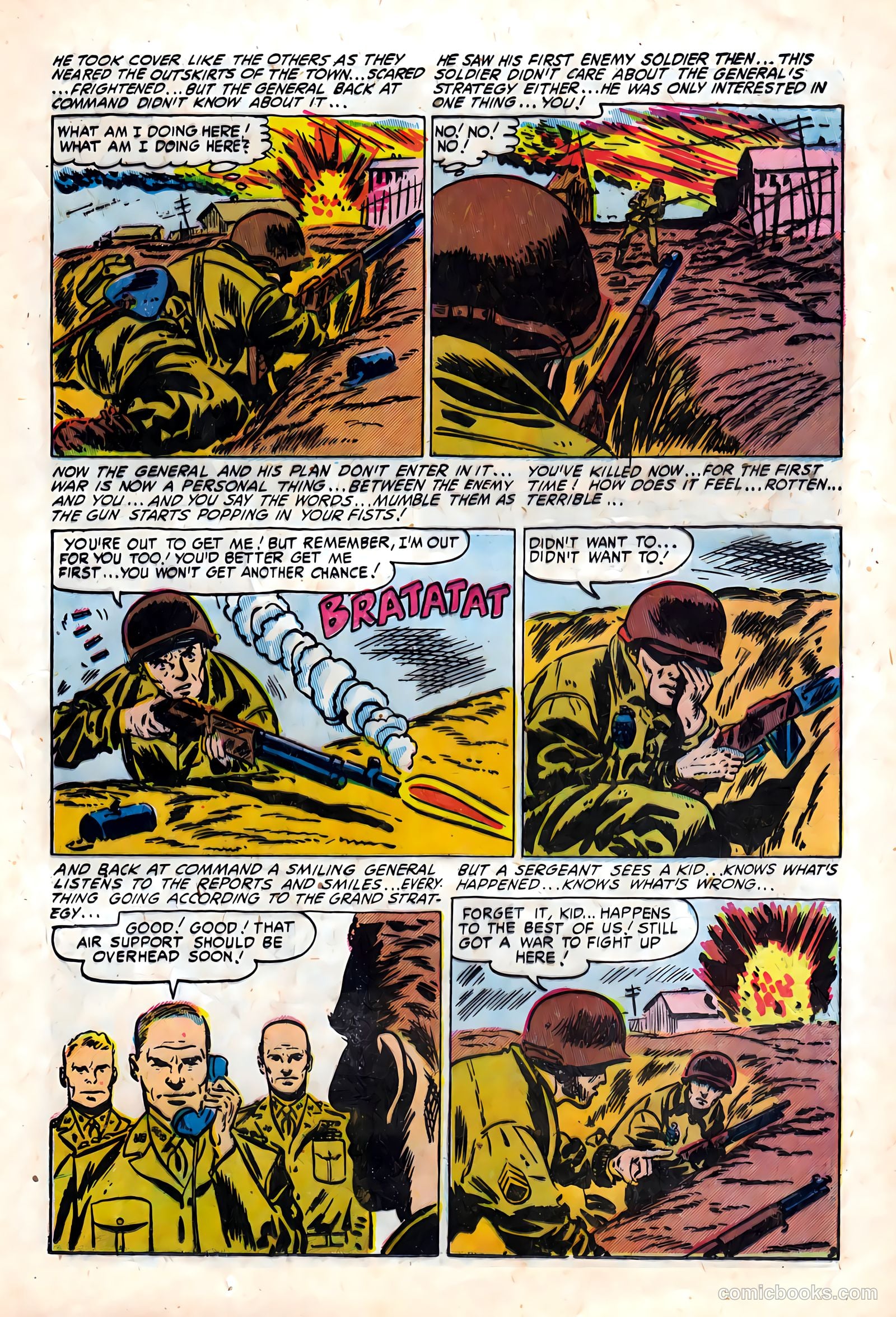 Battle Cry #20 (1955) — page 15 of 36