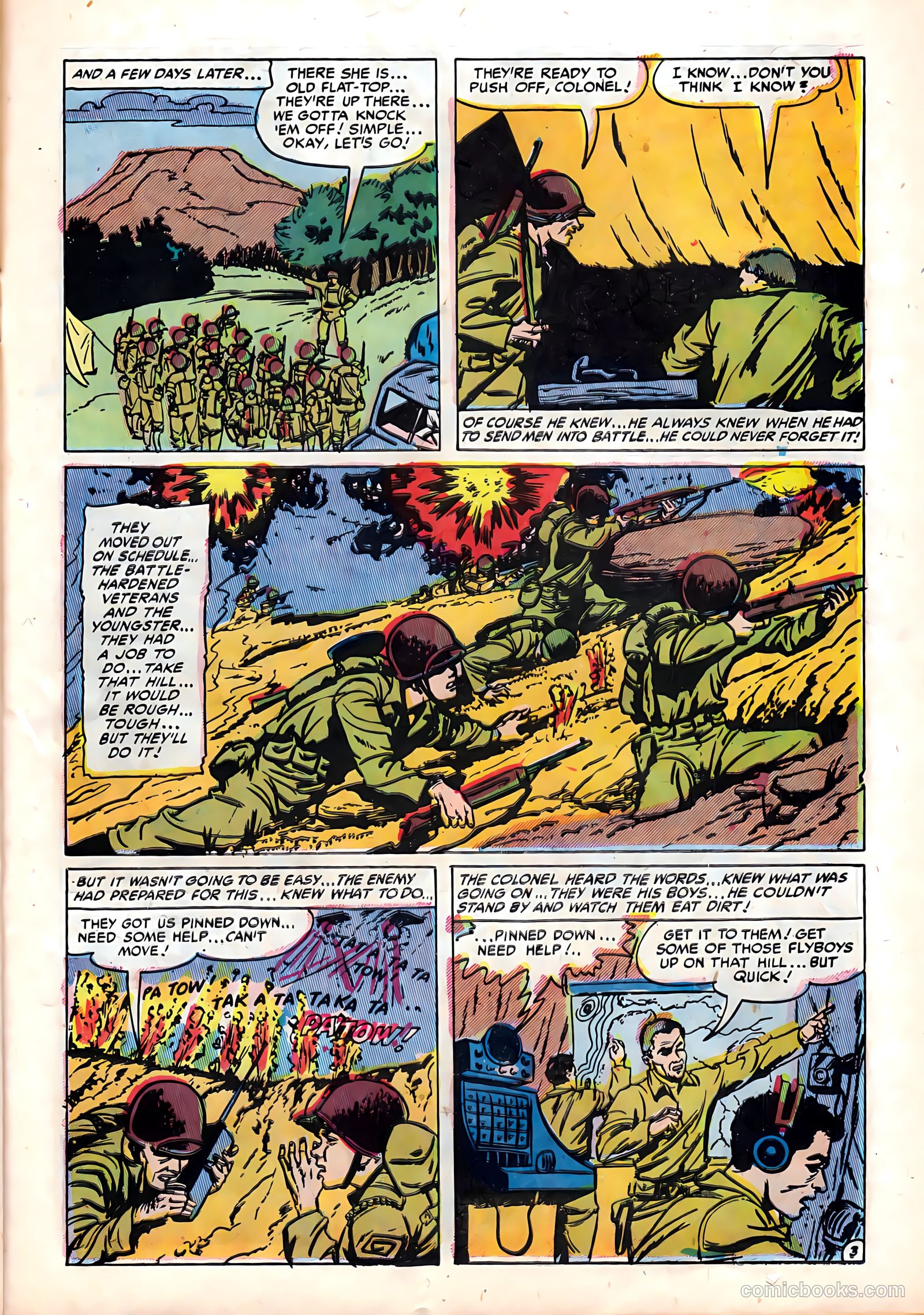 Battle Cry #20 (1955) — page 21 of 36