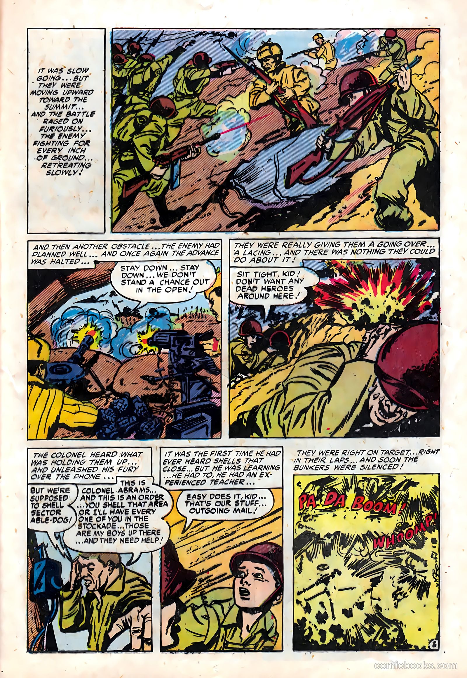 Battle Cry #20 (1955) — page 23 of 36