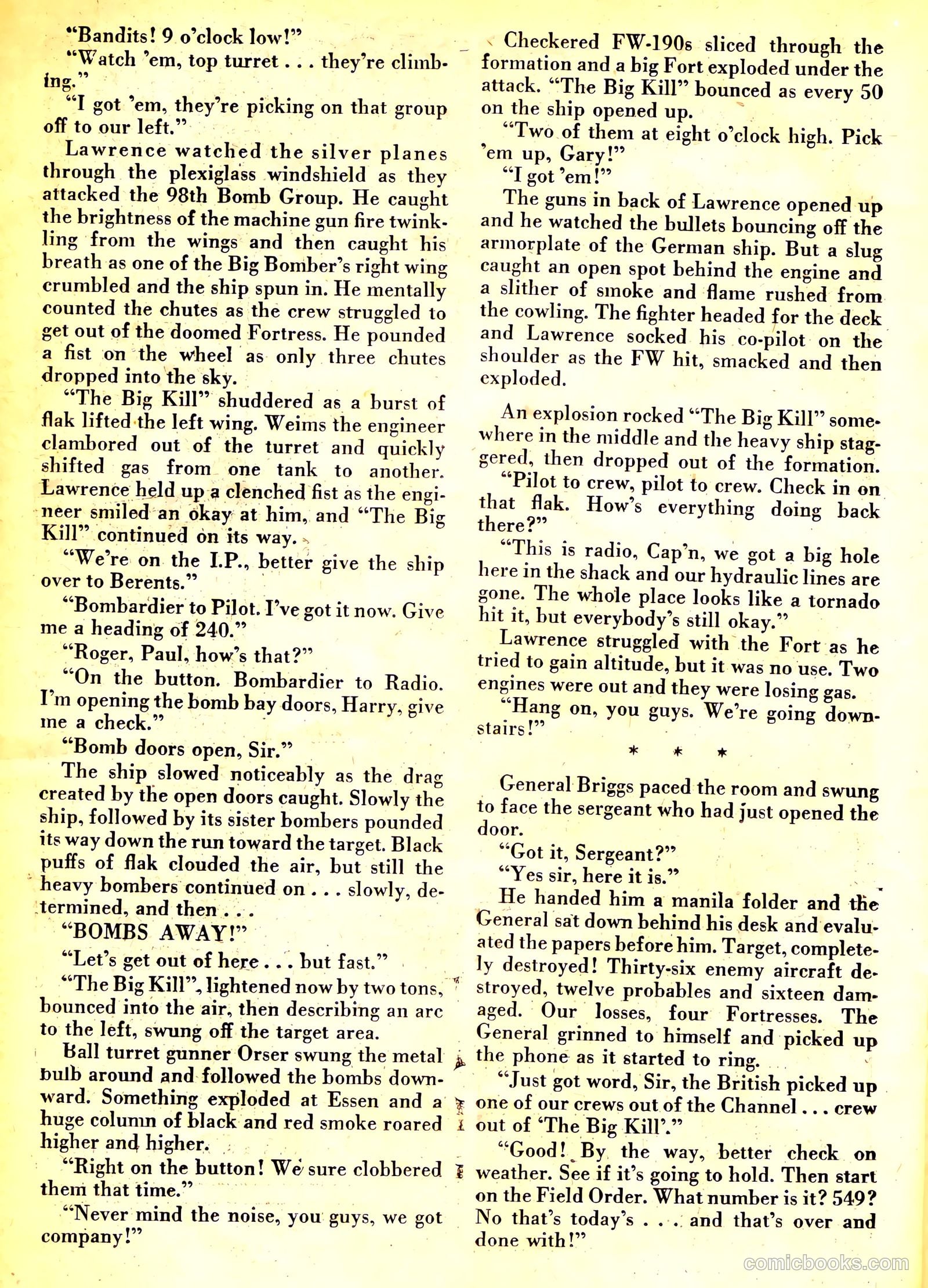 Battle Cry #3 (1952) — page 22 of 36