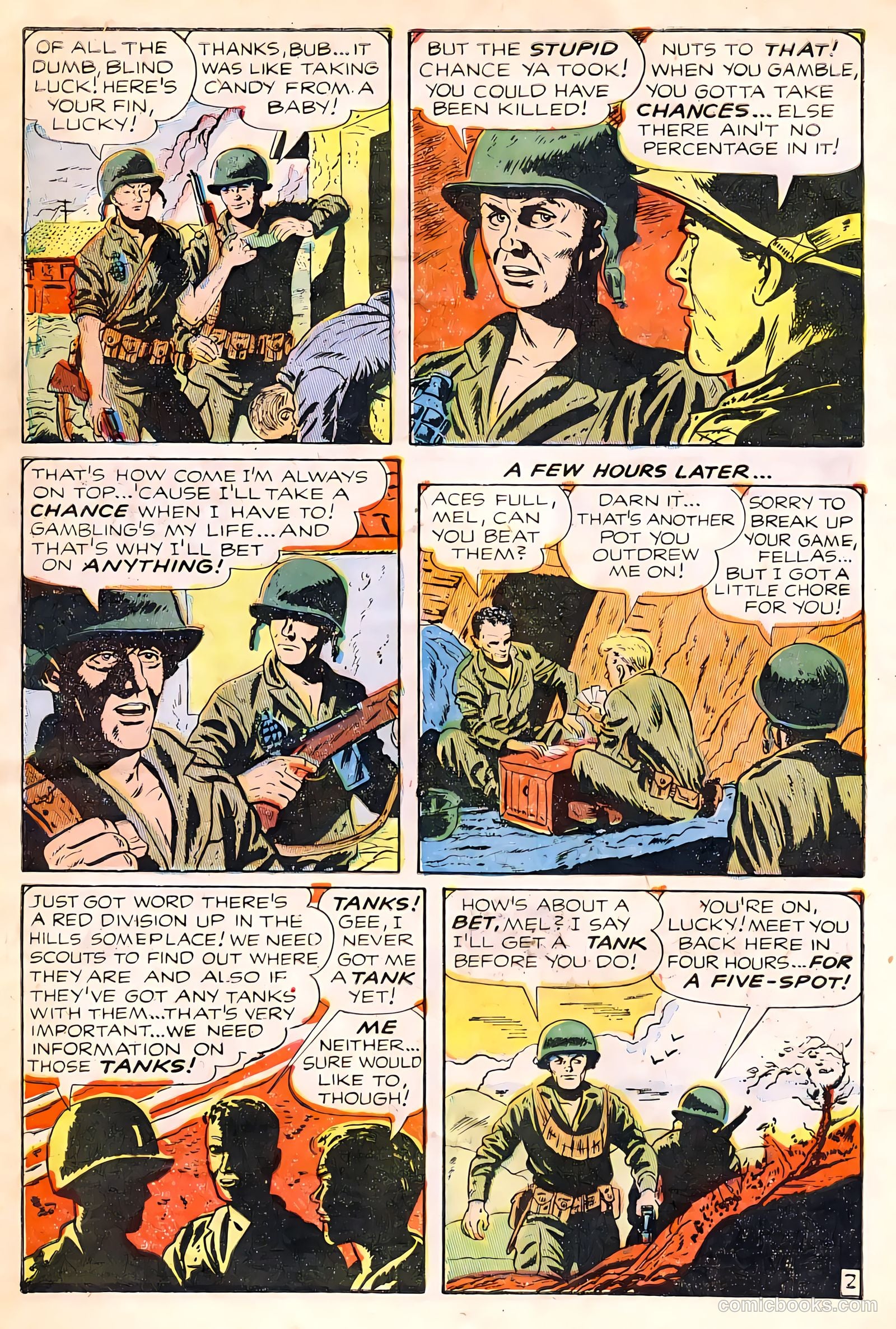 Battle Cry #3 (1952) — page 28 of 36
