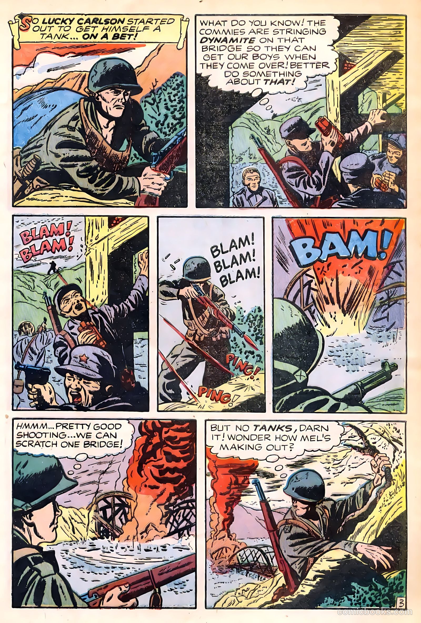 Battle Cry #3 (1952) — page 29 of 36