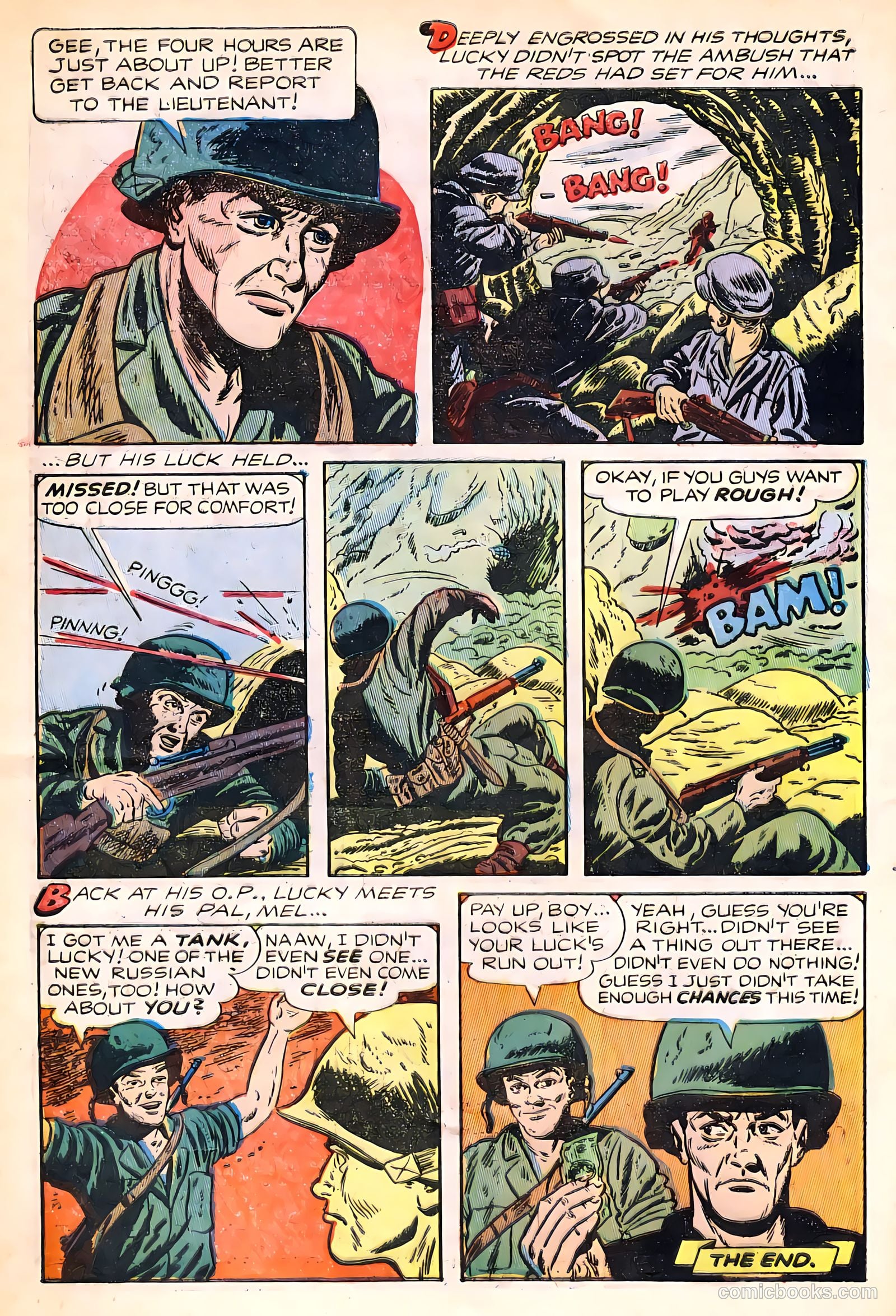 Battle Cry #3 (1952) — page 32 of 36