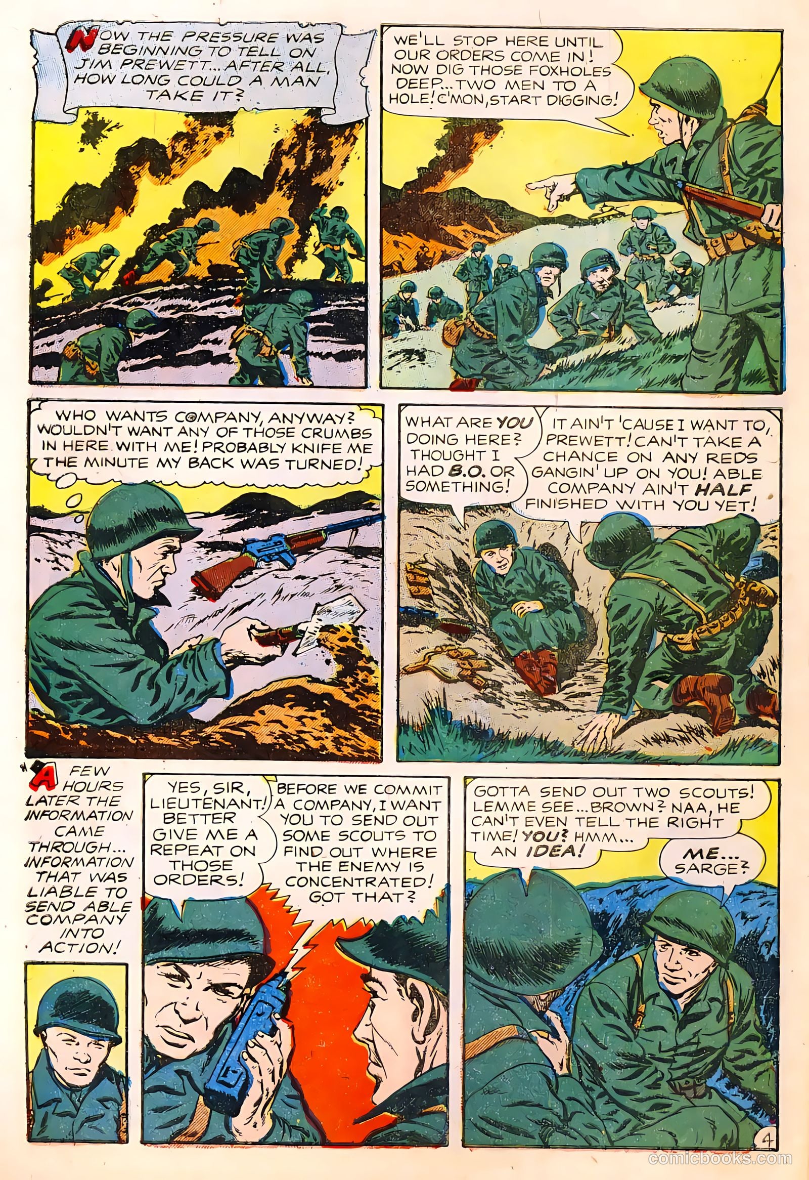 Battle Cry #4 (1952) — page 6 of 36