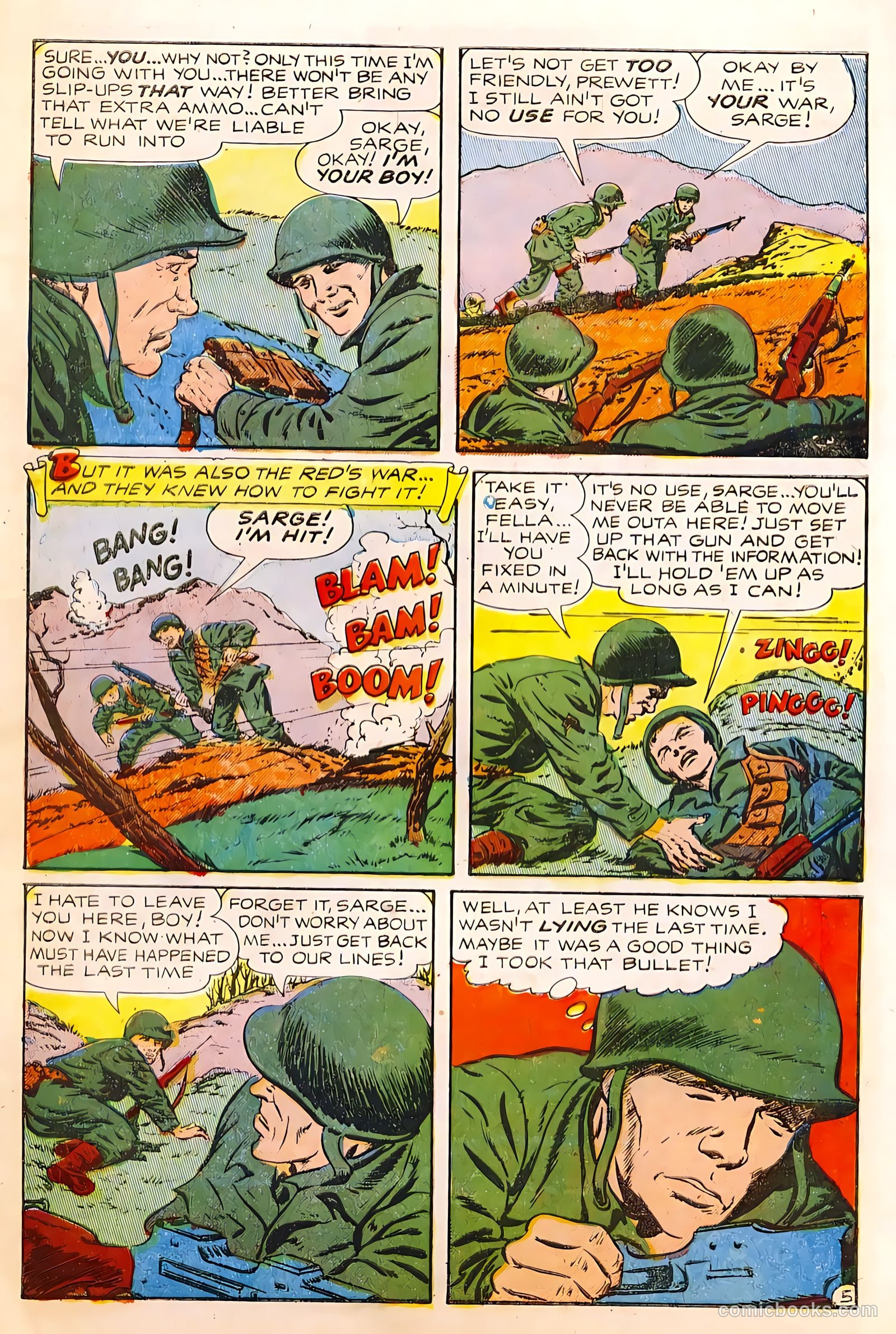 Battle Cry #4 (1952) — page 7 of 36