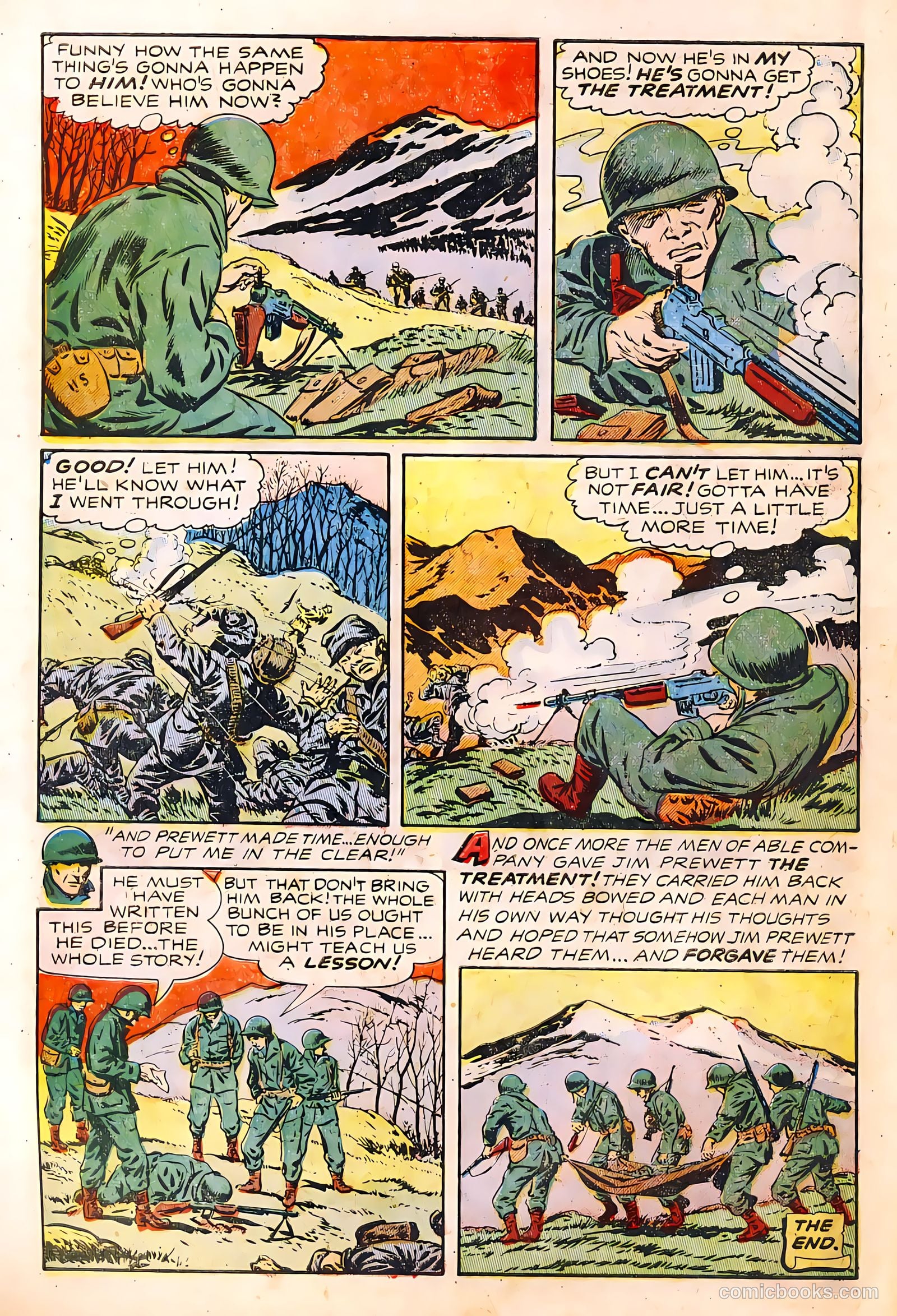 Battle Cry #4 (1952) — page 8 of 36