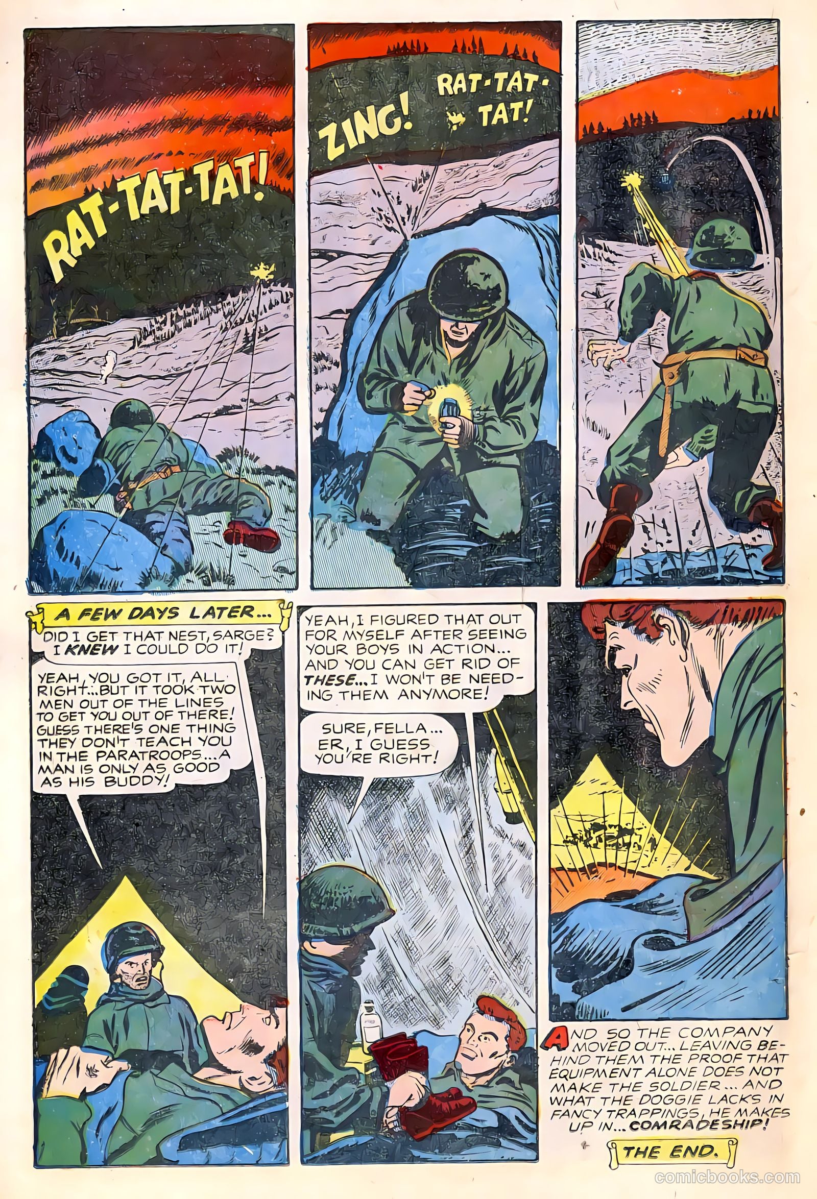 Battle Cry #4 (1952) — page 22 of 36