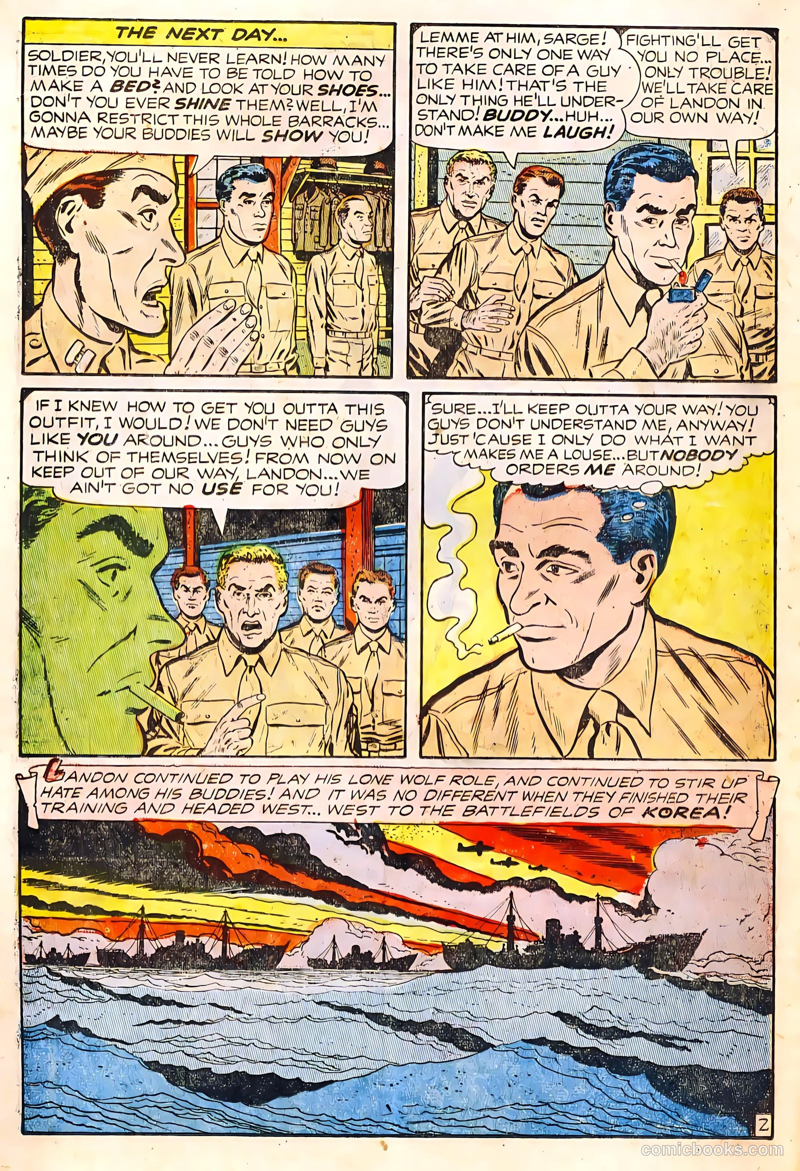 Battle Cry #4 (1952) — page 24 of 36