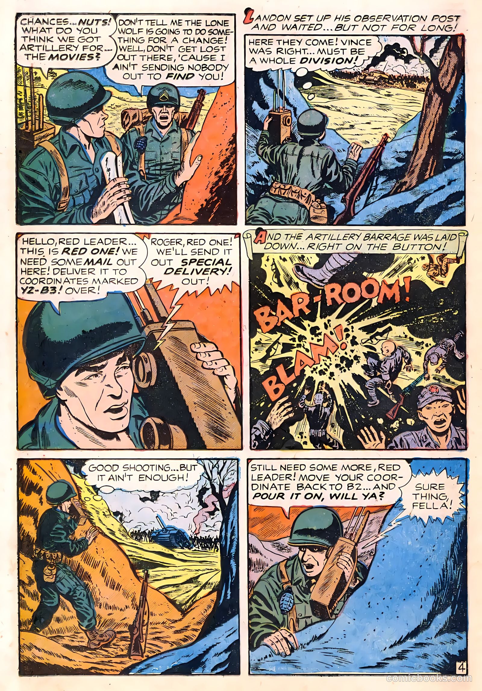 Battle Cry #4 (1952) — page 26 of 36