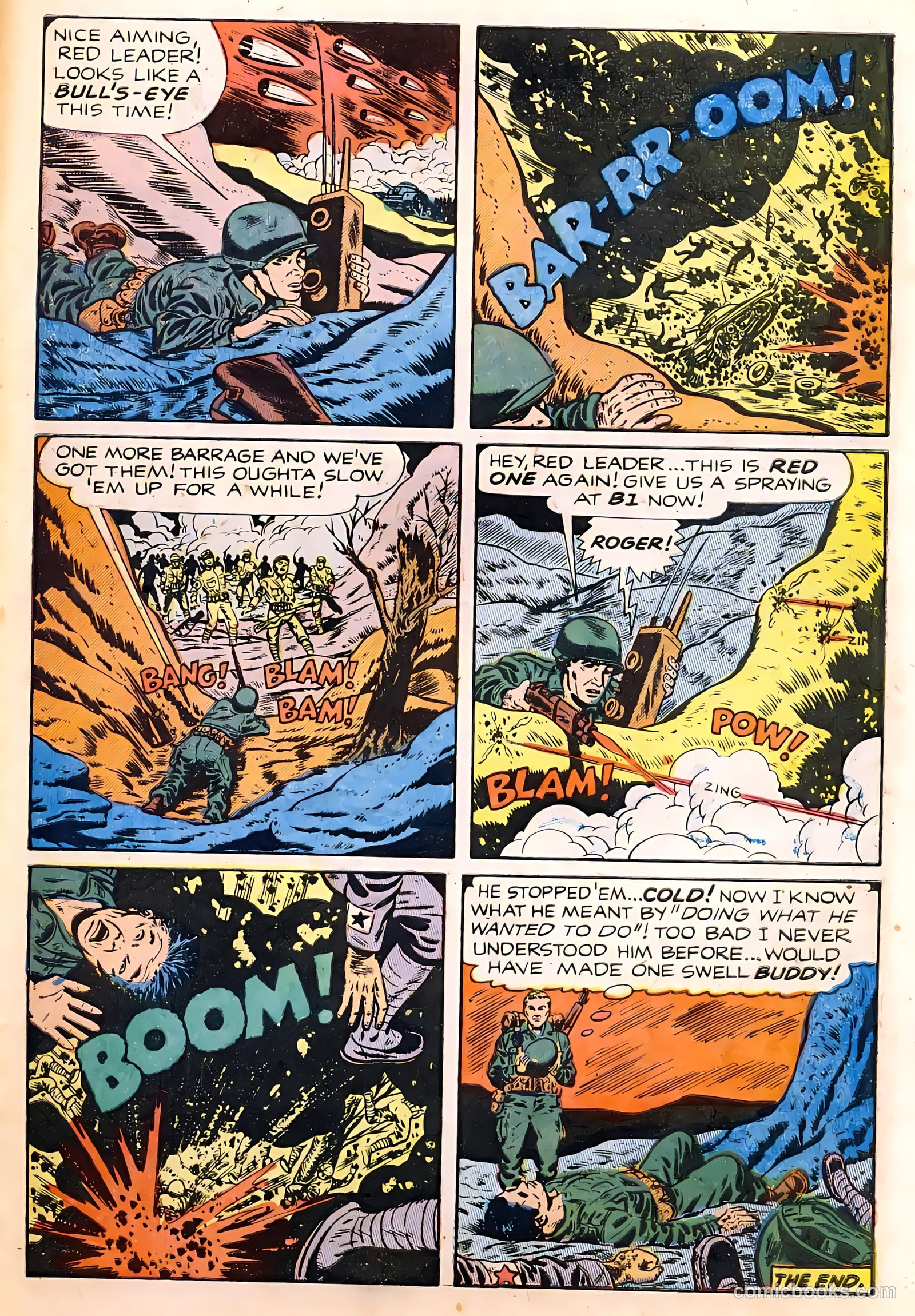 Battle Cry #4 (1952) — page 27 of 36