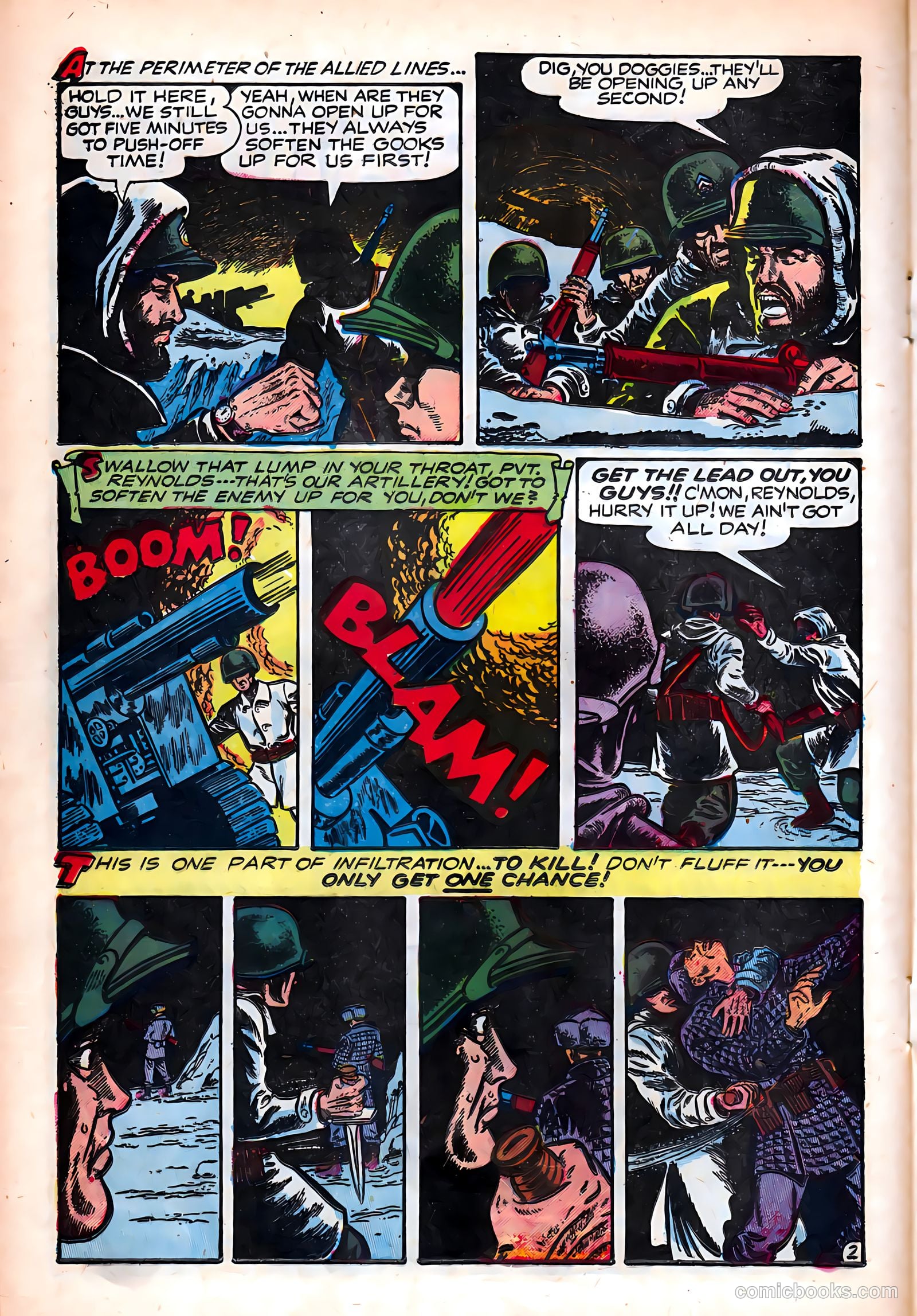 Battle Cry #5 (1953) — page 16 of 36