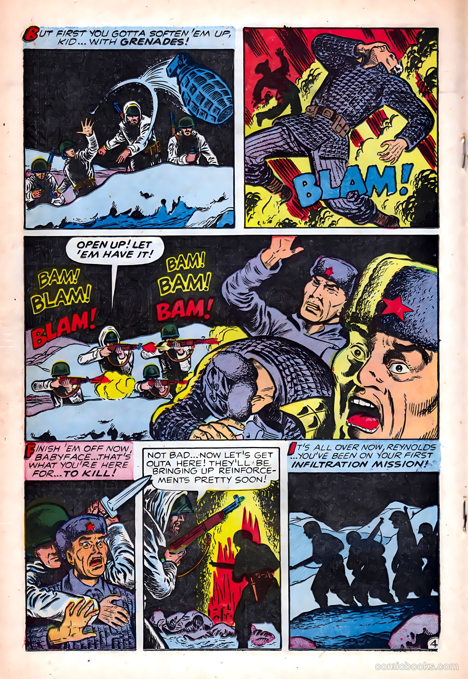 Battle Cry #5 (1953) — page 18 of 36