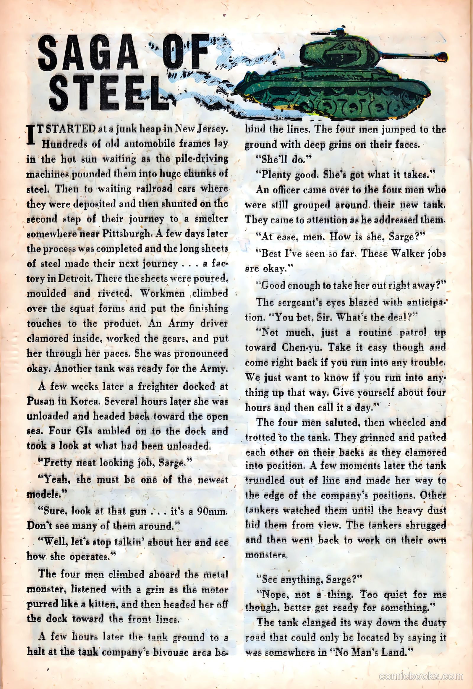 Battle Cry #5 (1953) — page 20 of 36