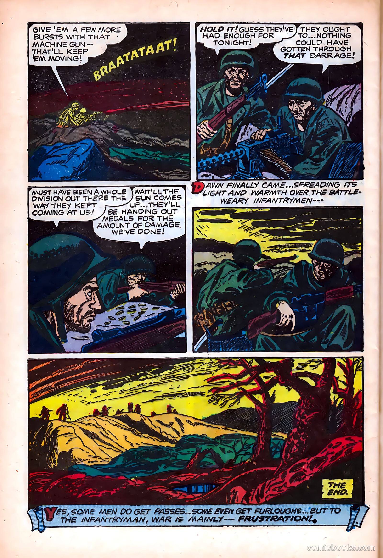 Battle Cry #5 (1953) — page 32 of 36