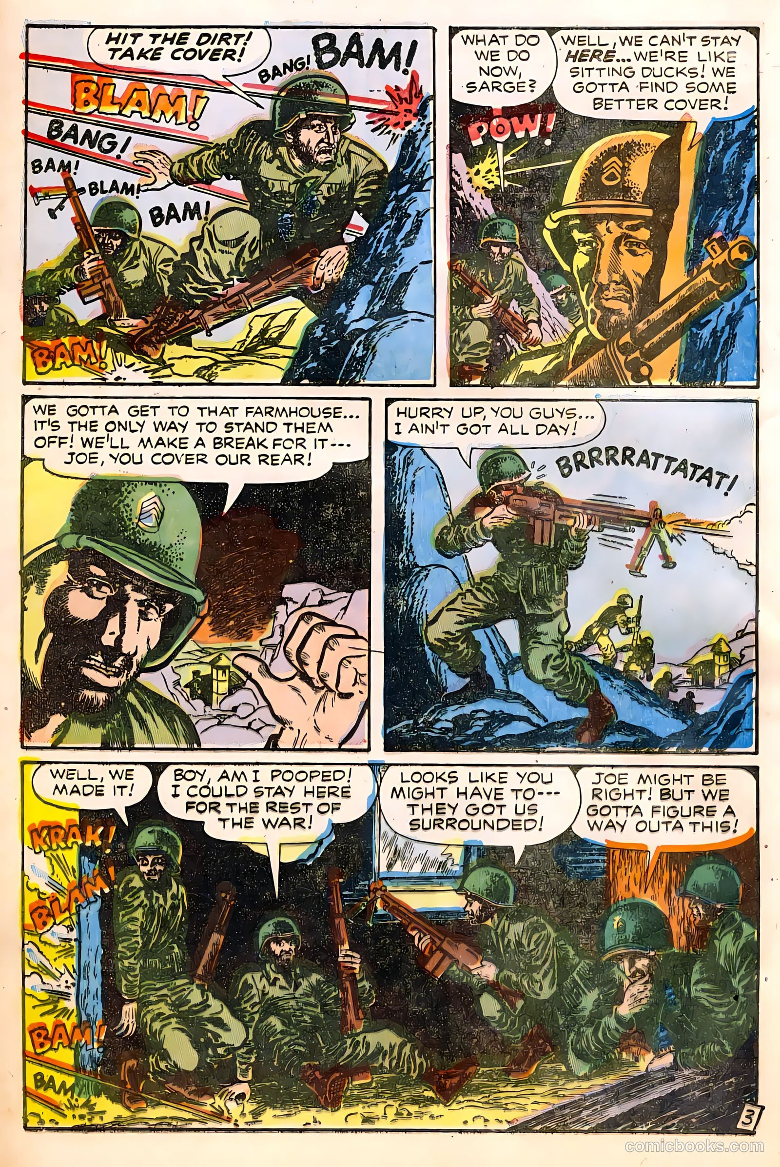 Battle Cry #6 (1953) — page 22 of 36
