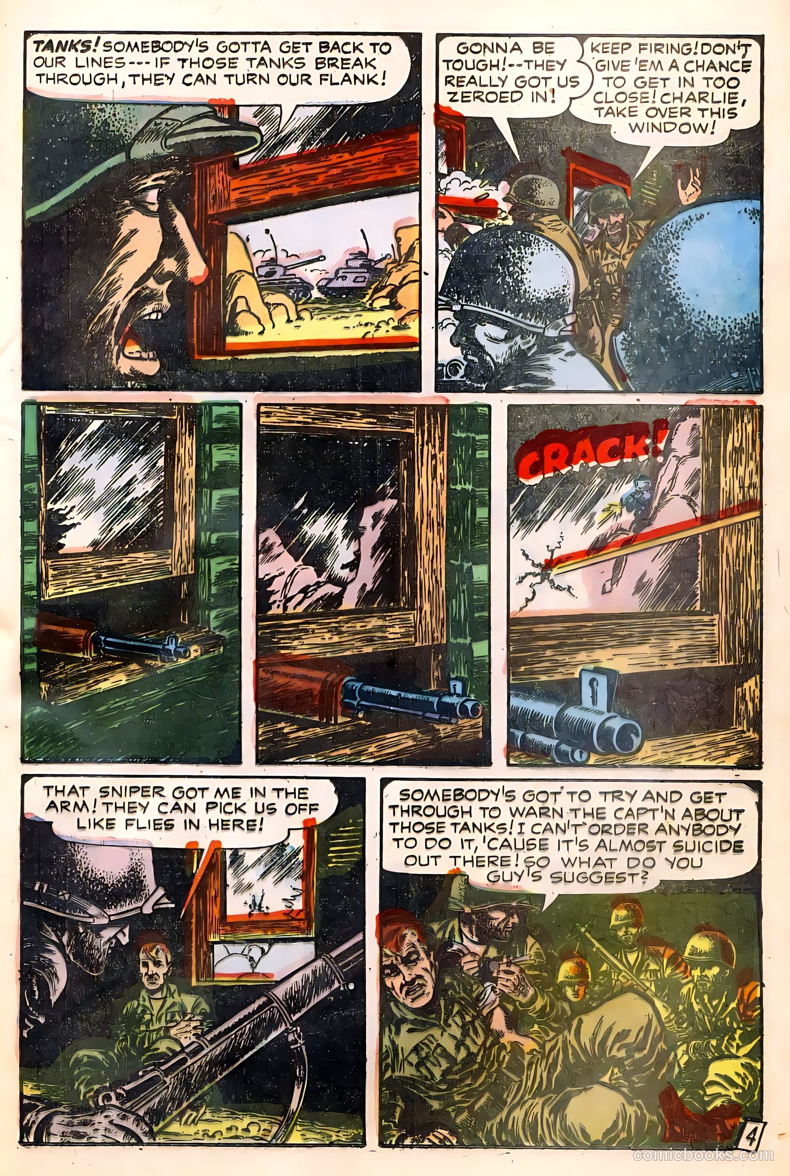 Battle Cry #6 (1953) — page 23 of 36