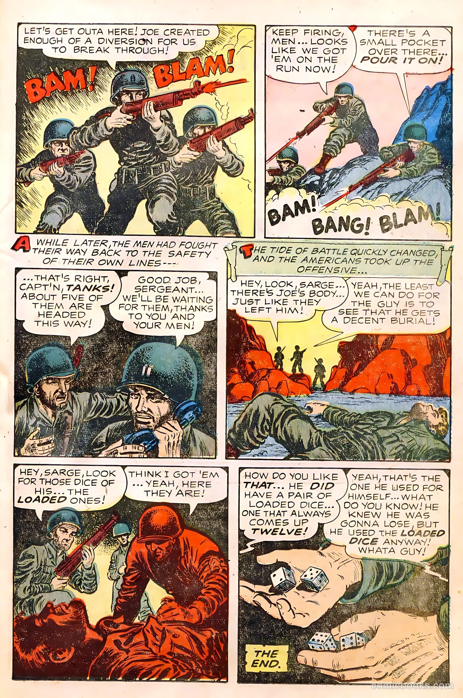 Battle Cry #6 (1953) — page 25 of 36