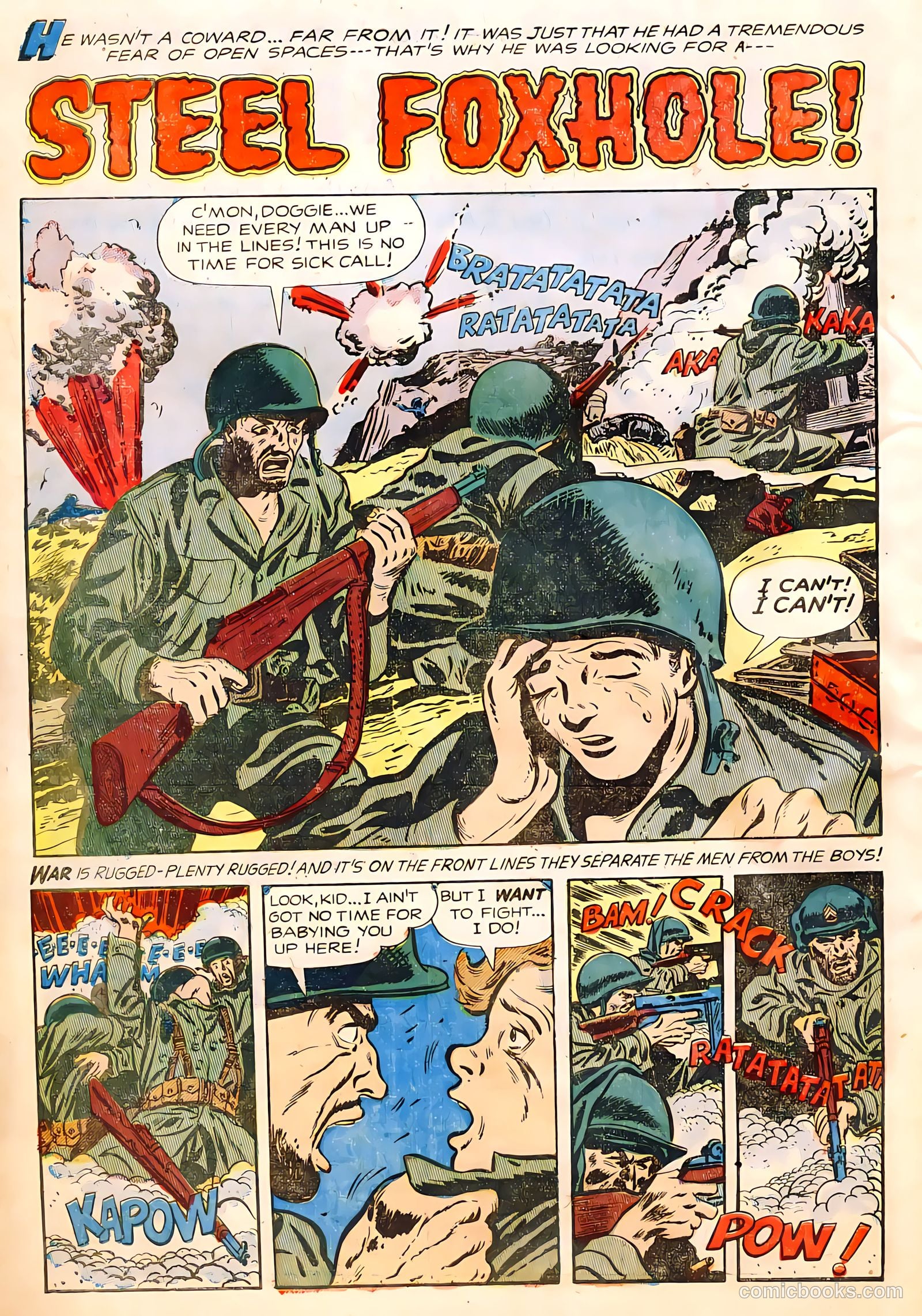 Battle Cry #6 (1953) — page 28 of 36